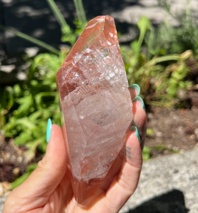 Diamond Red Phantom Calcite