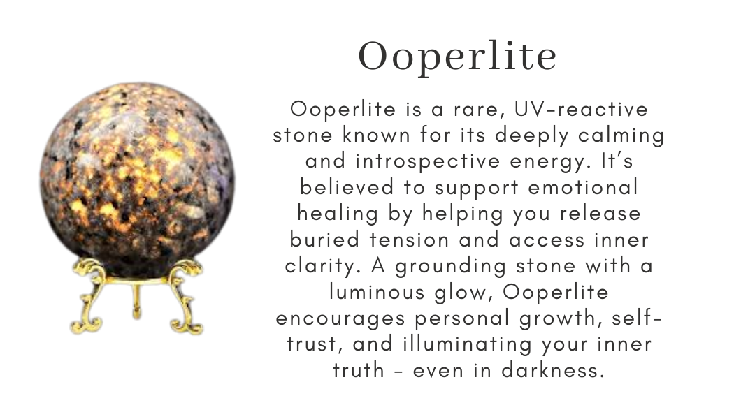 ooperlite Fluorescent blue green Find Your Center Seattle