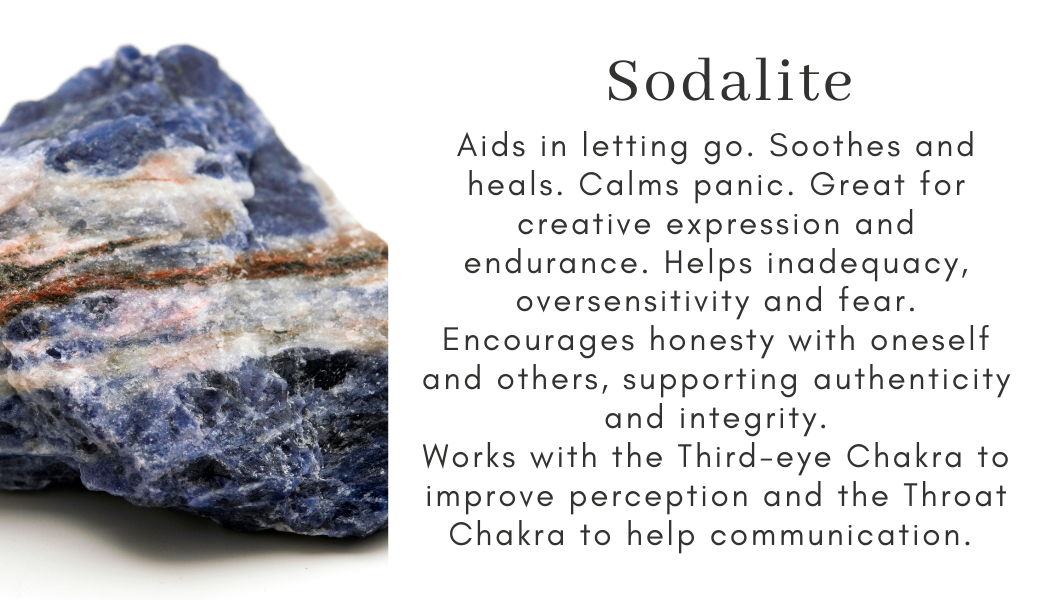 sodalite blue Find Your Center Seattle