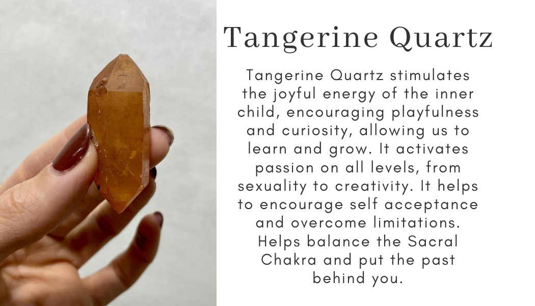 tangerine quartz Find Your Center Seattle