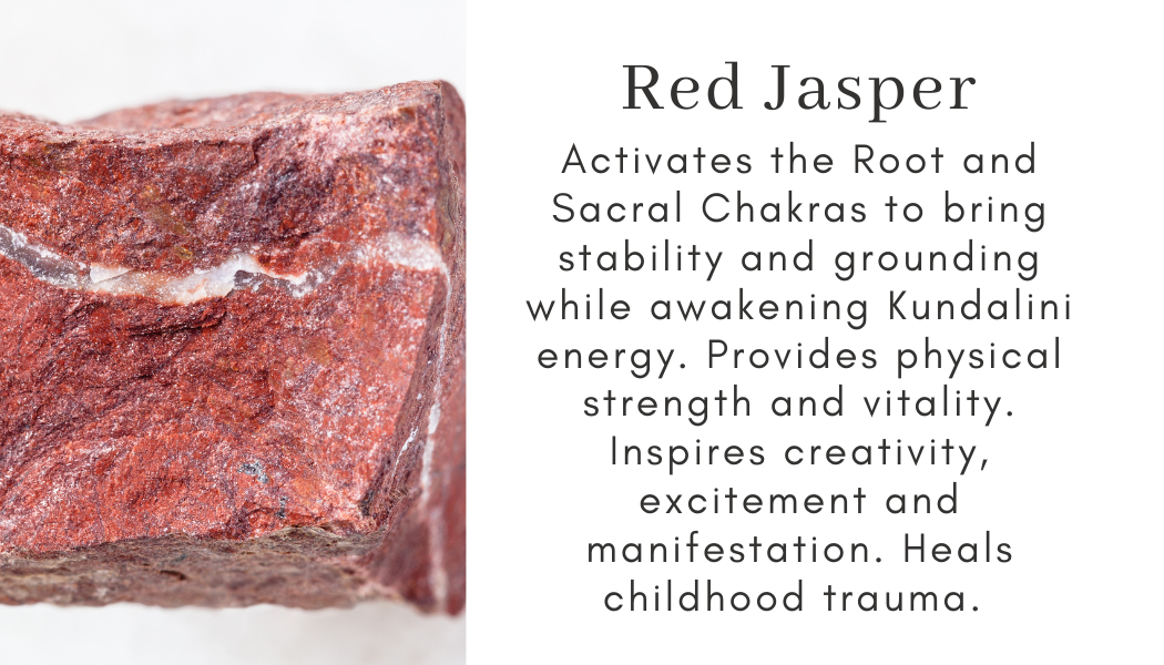 red jasper crystal Find Your Center Seattle