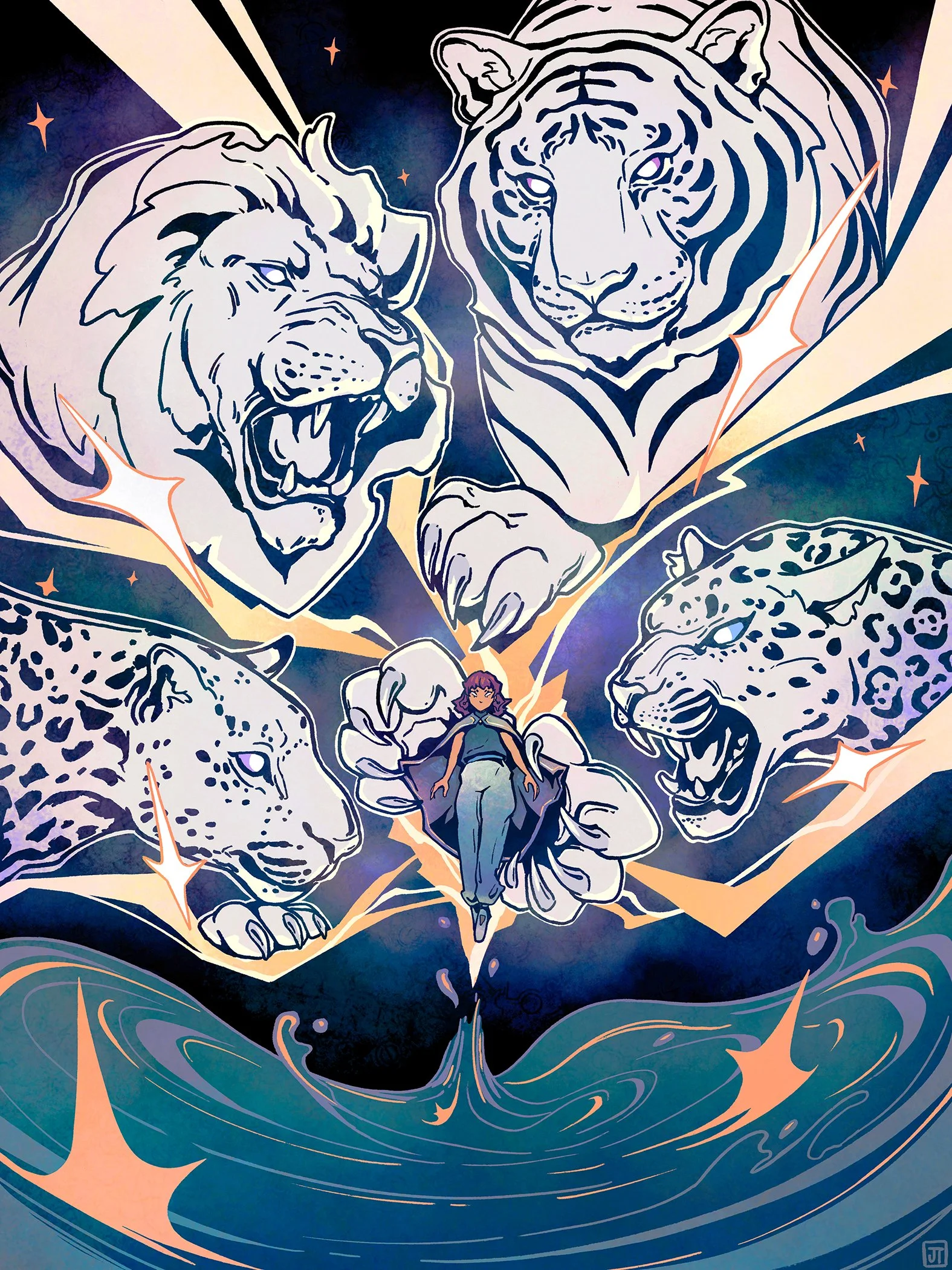 Blessings from the Big Cat Spirits