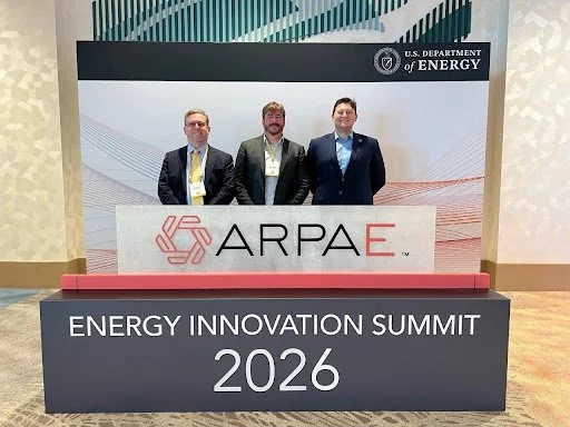 Dr. Kevin Hickerson, David Blau and Lake Dodson at ARPA-E.