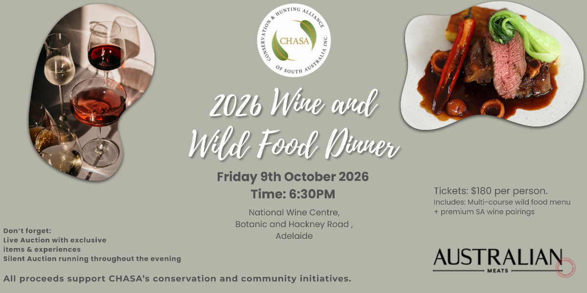 2026 Wine and Wildfood Dinner 