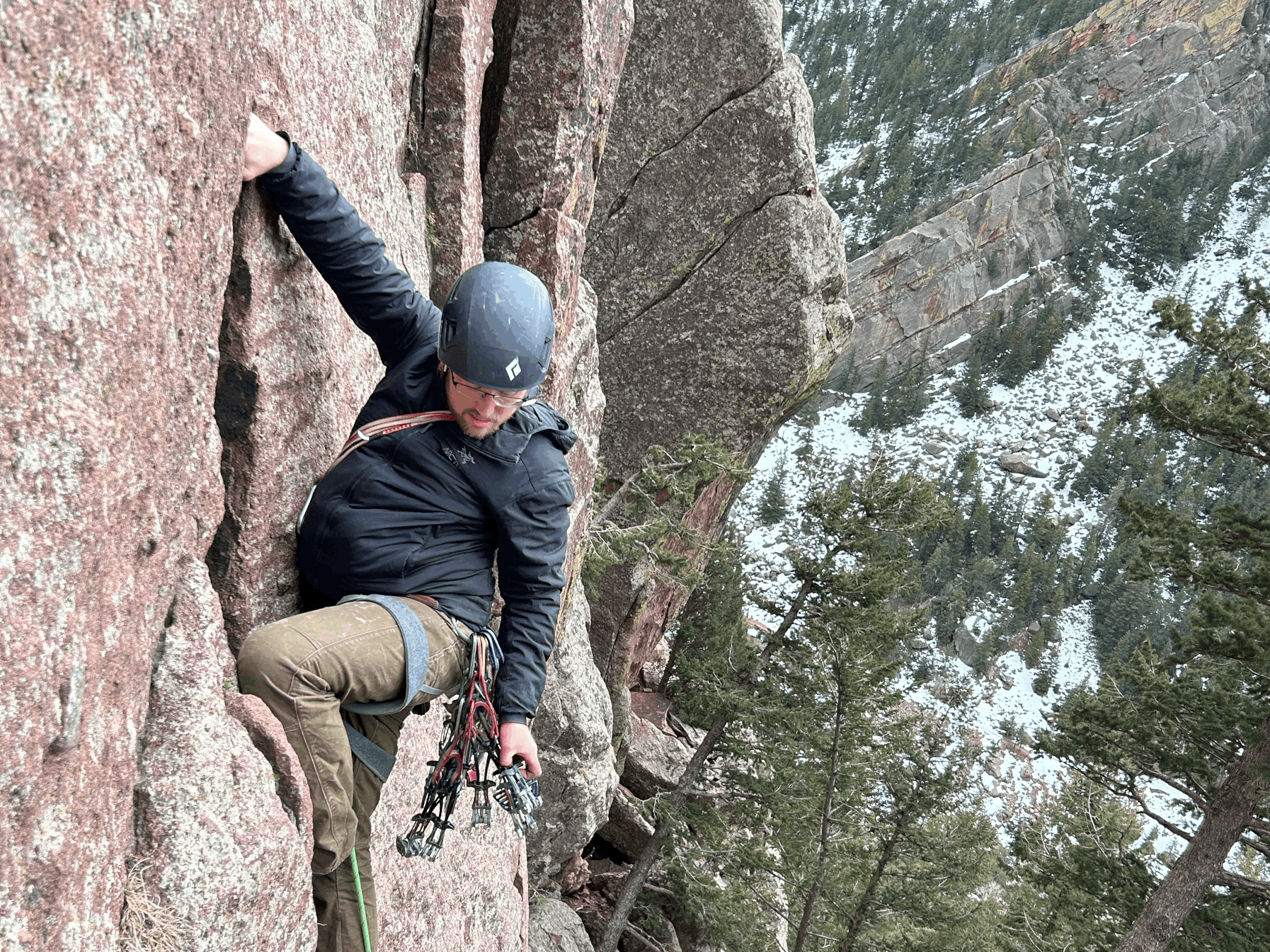 Outdoor Crack Climbing Clinic - Golden, CO