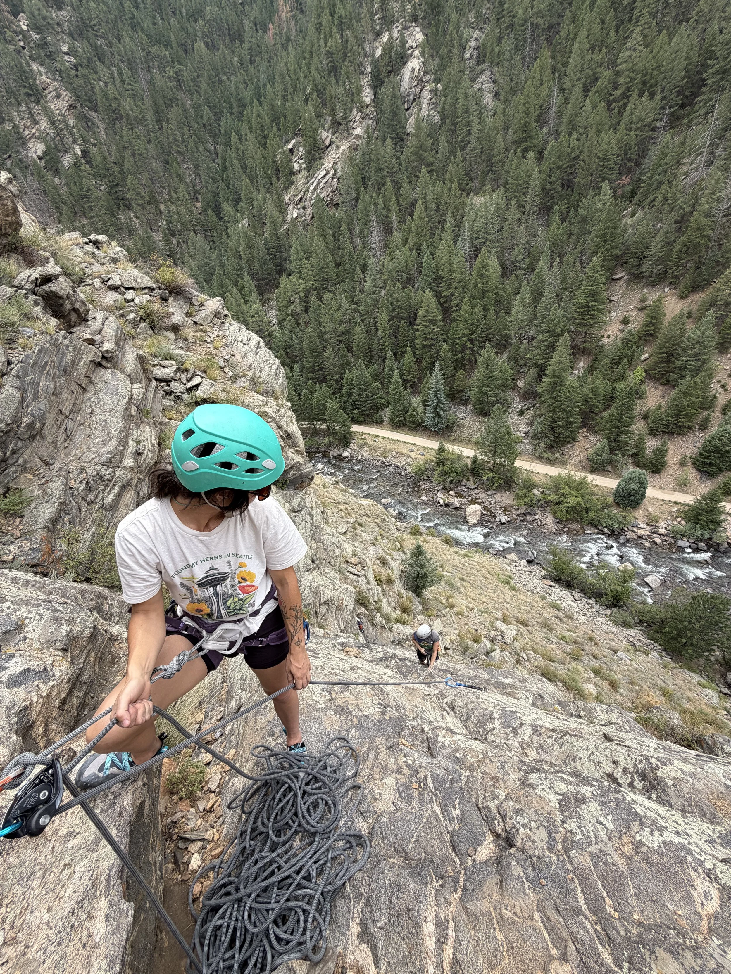 Intro to Partner Rescue (Single Pitch) - Eldorado Canyon