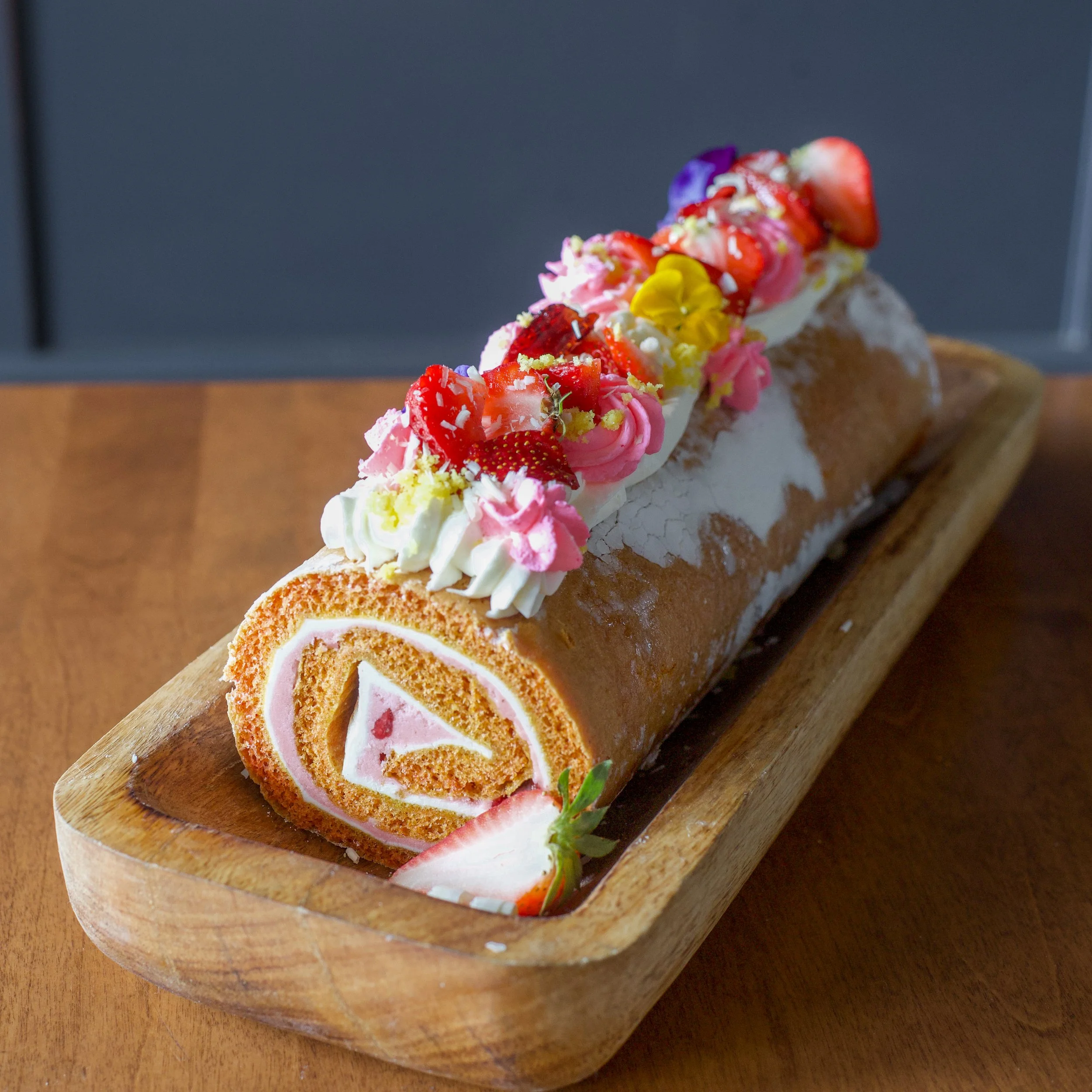 Strawberry Roulade