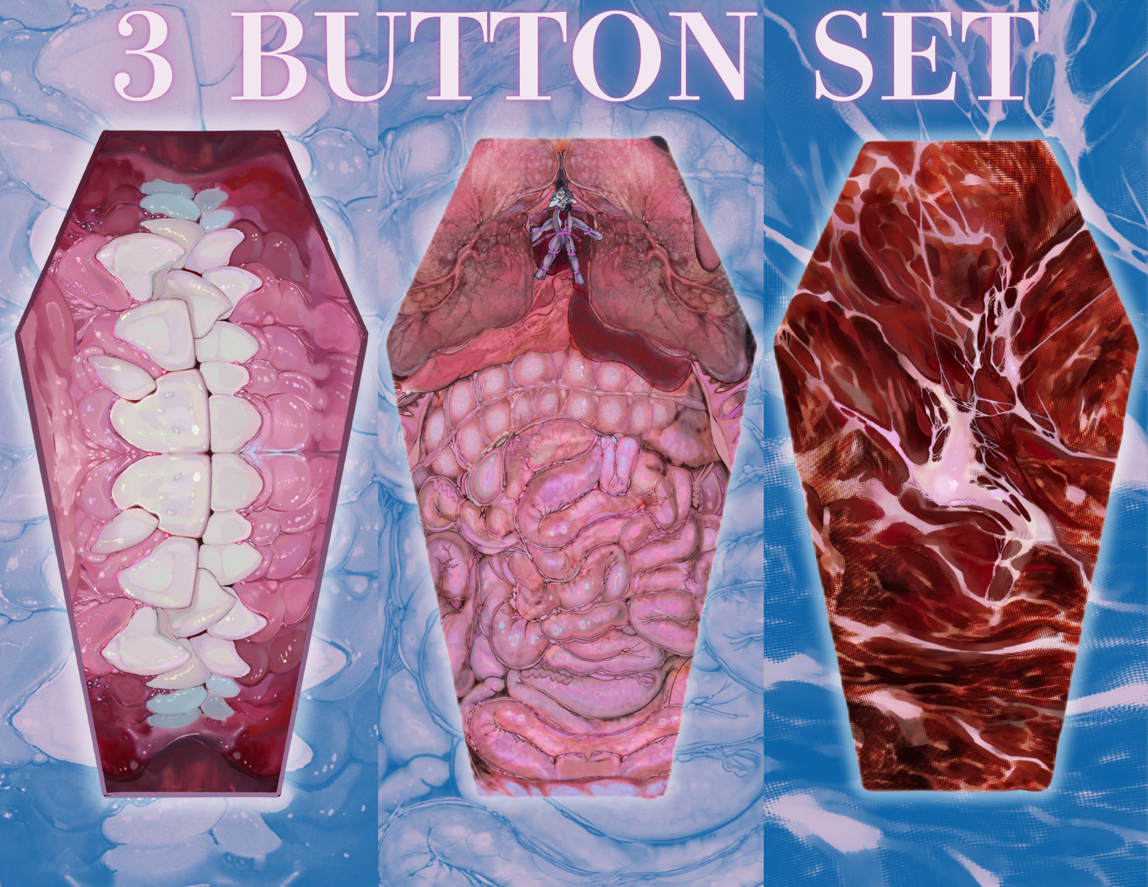 3 BUTTON SET 
