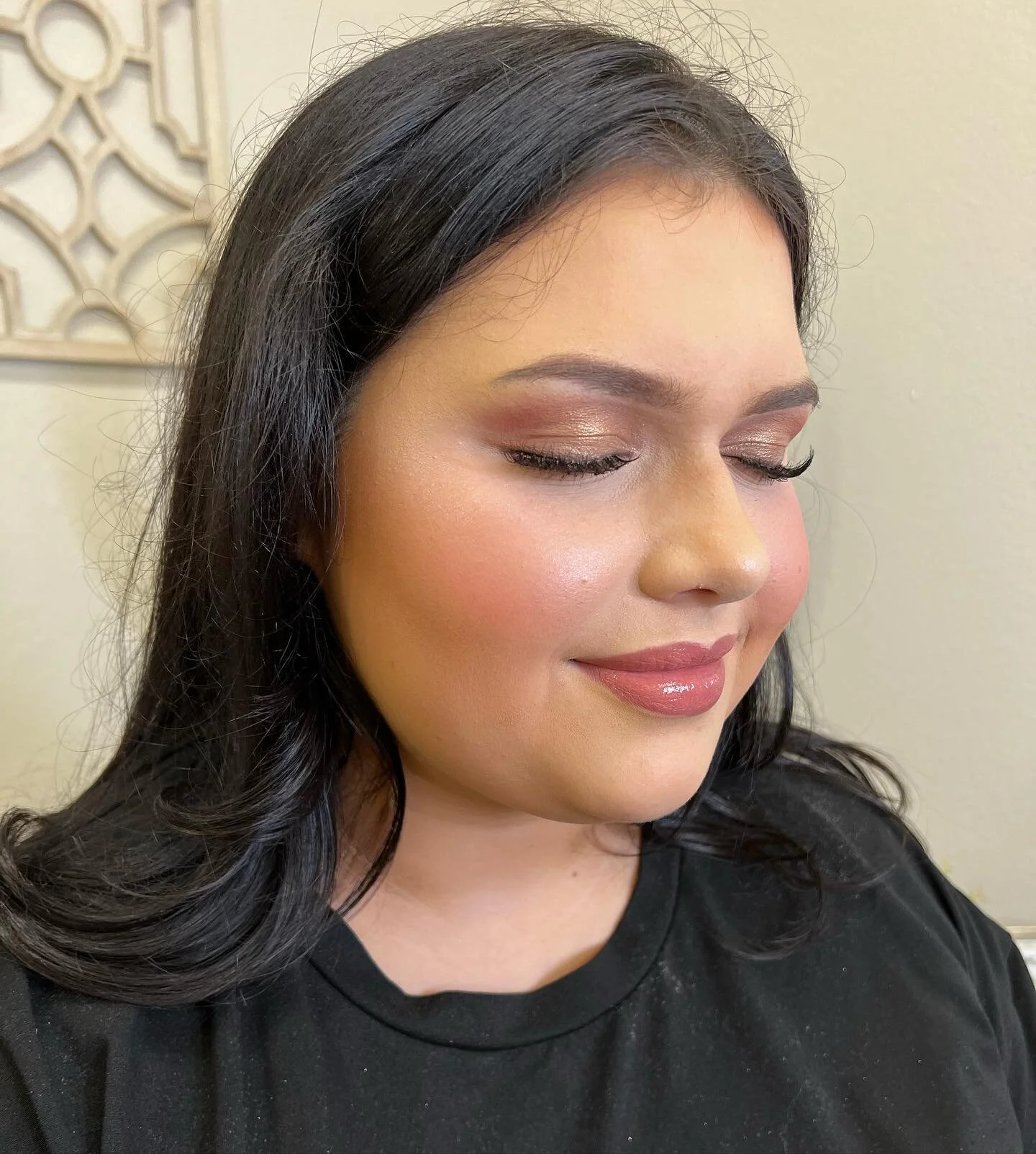 Prom ready for this beauty today! 🥰💕 

#prom2023 #prom #prommakeup #mua #makeupartist #texarkana