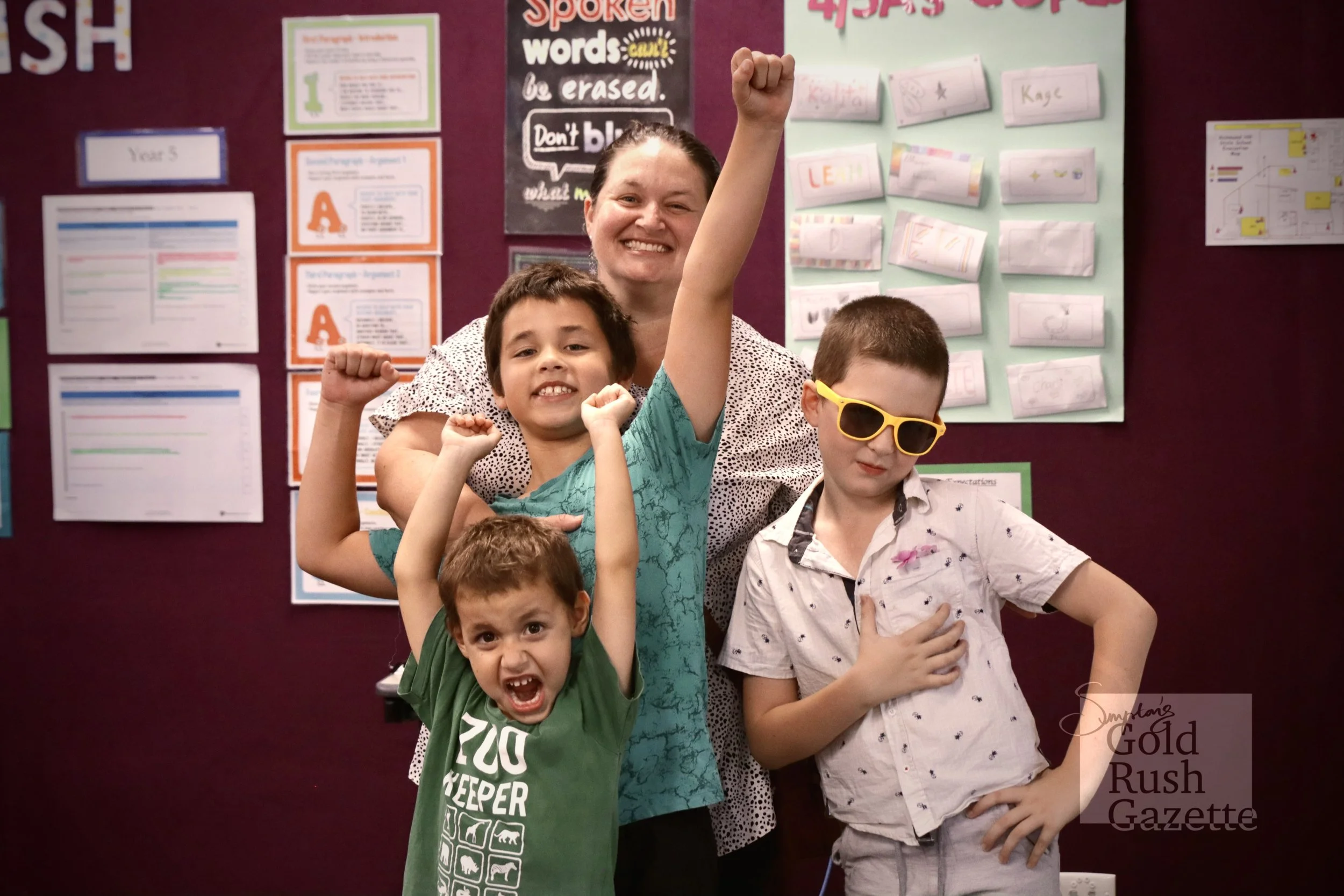 The ‘Step into Richie’ event held at Richmond Hill State School (2023)