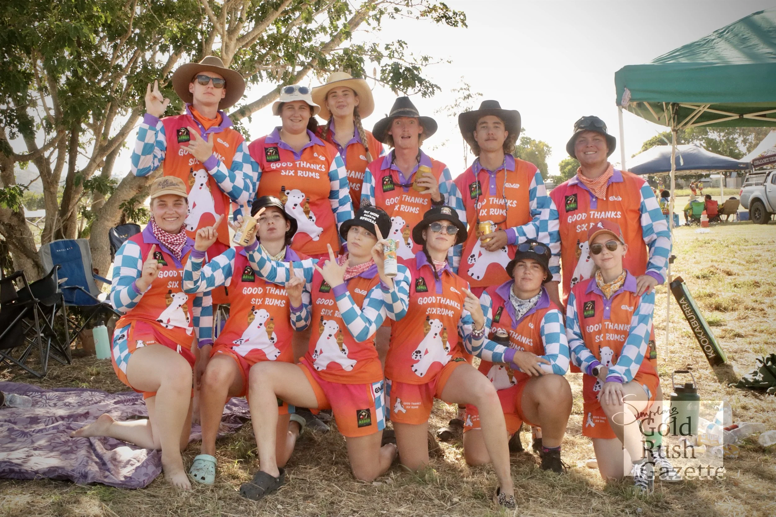 Competitors at the 2025 Goldfield Ashes