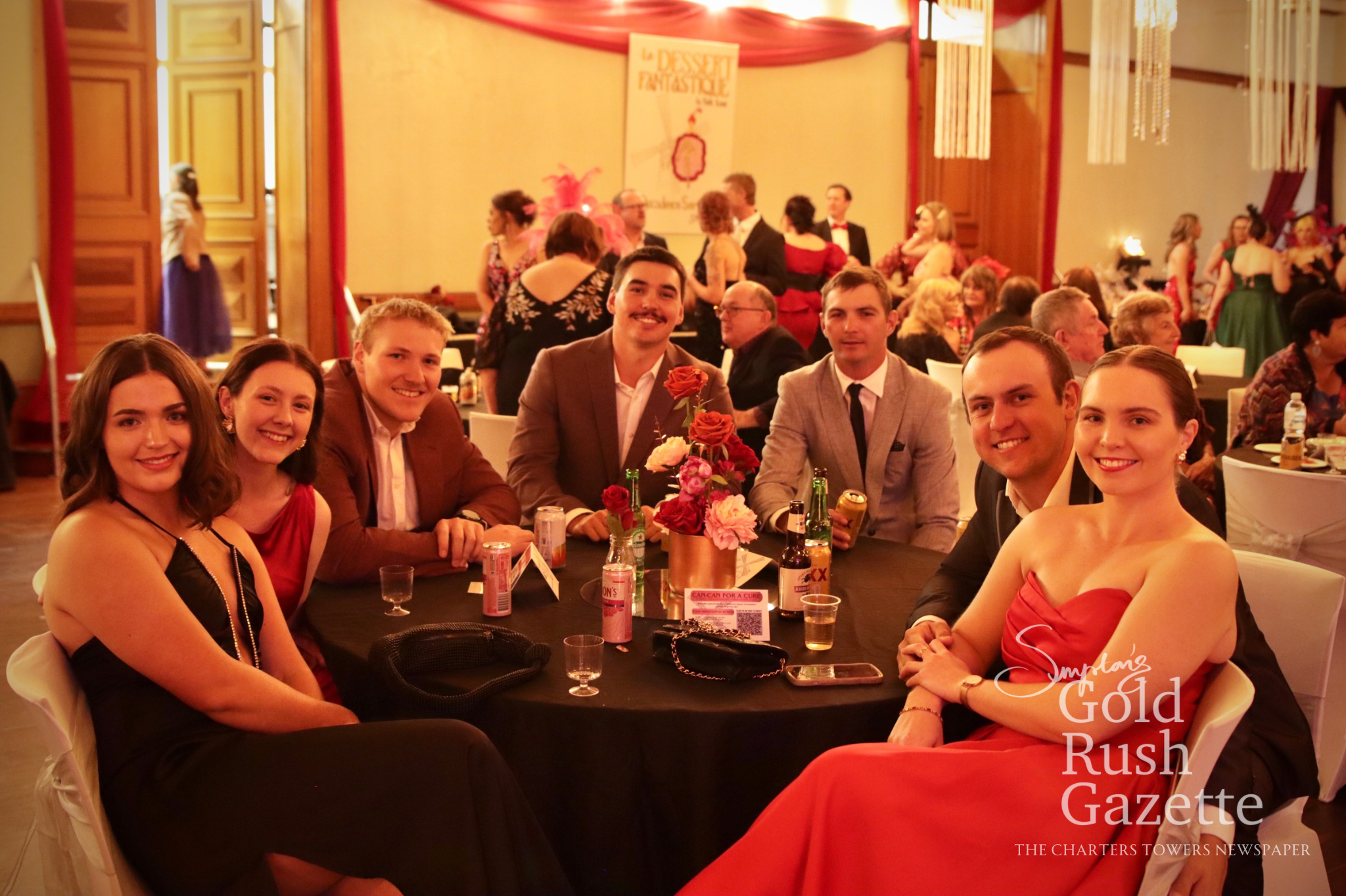 Power Up's A Night at the Rouge: the Can-Can for Cancer Charity Fundraising Ball at the Arthur Titley Centre in Charters Towers (2025)