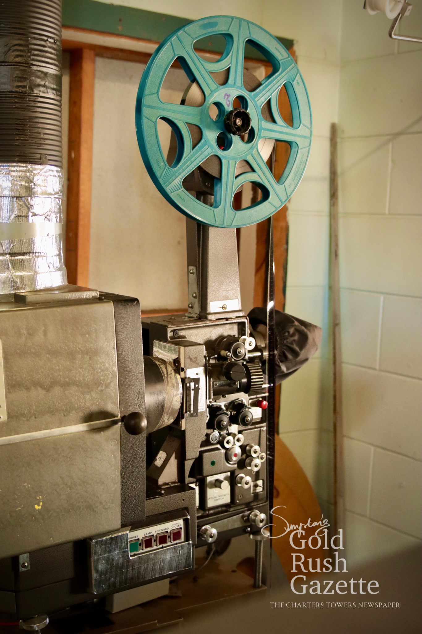 Great Spaces of Charters Towers location Tors Drive-in projector room (2026)
