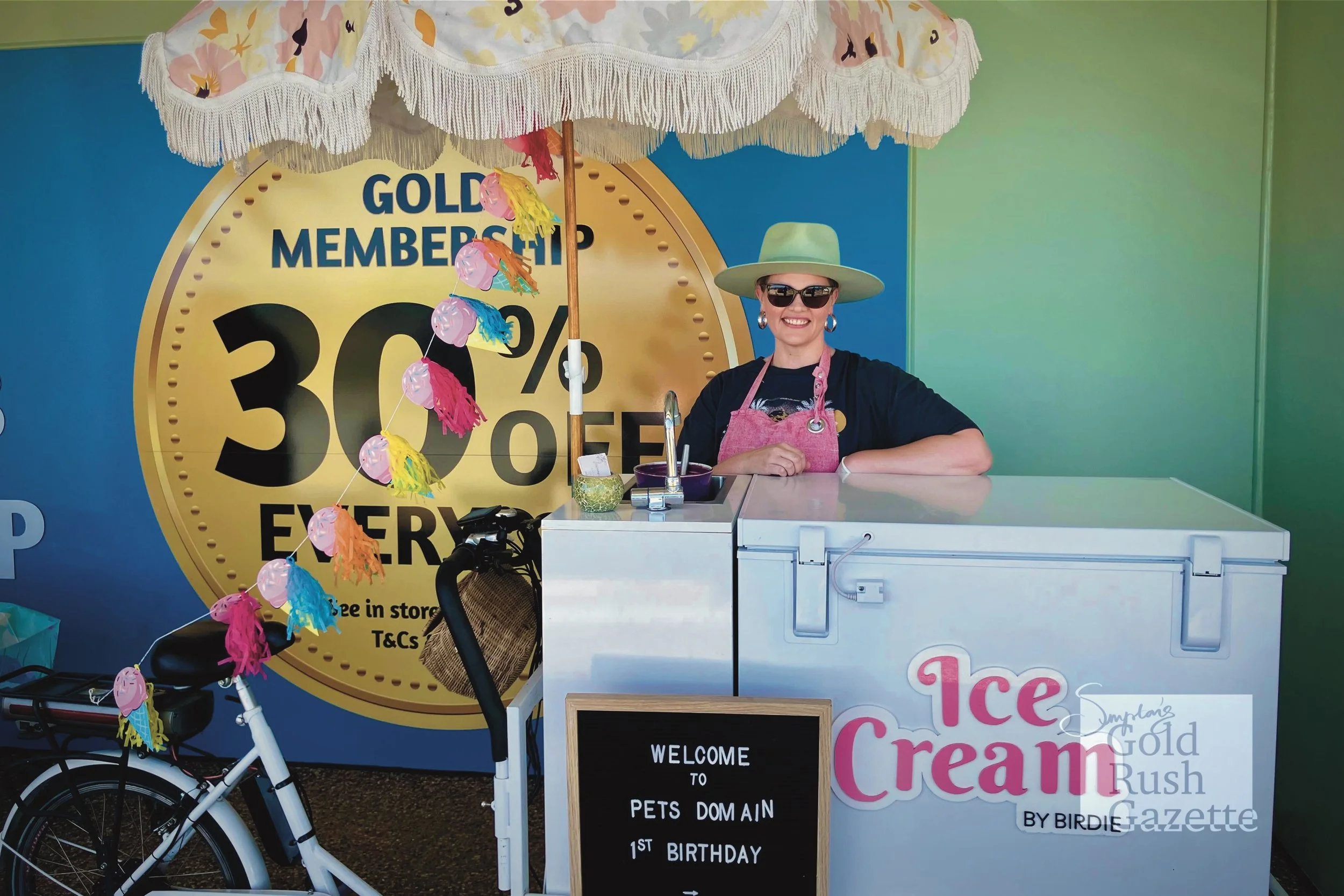 Kinsey Toomey from Ice Creamy by Birdie at the Pets Domain Charters Towers first birthday celebrations at Goldtower Central (2024)