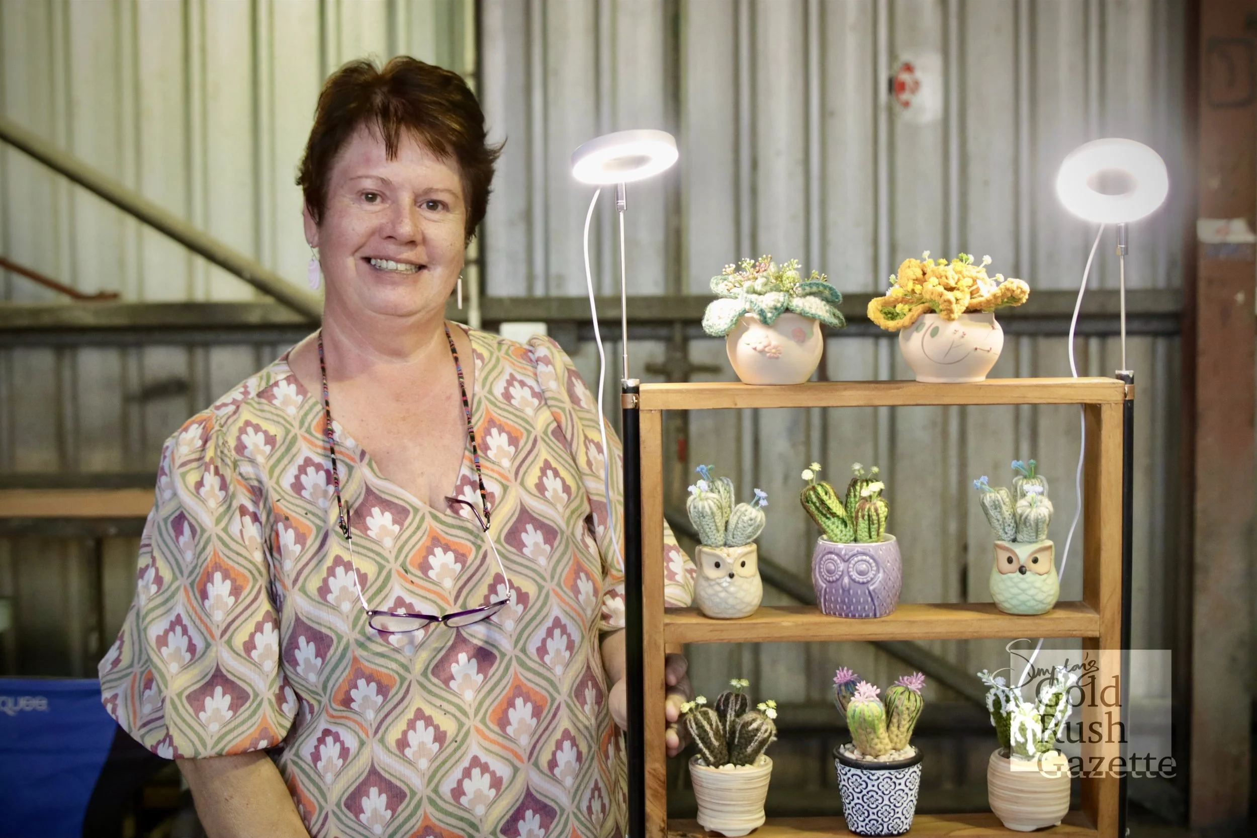 Debbie Reid at the Twilight Markets at the Mike Carney Creative Industries Centre (2024)