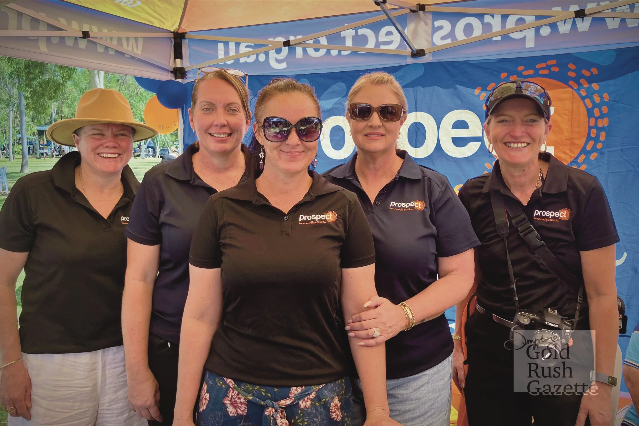 Prospect Community Services staff at the 2024 Prospect Community Day at Centenary Park