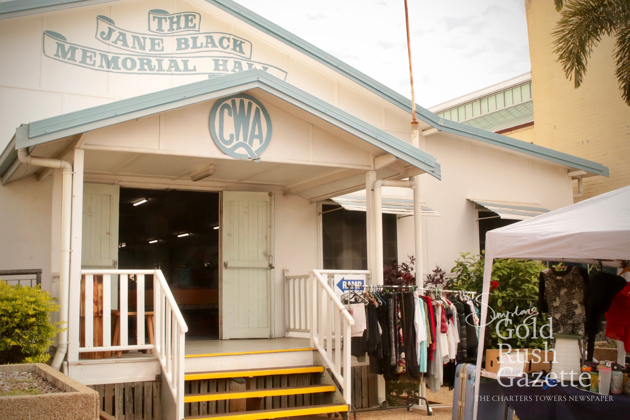 The July 6 QCWA Markets at the Jane Black Memorial Hall (QCWA Hall) in Charters Towers (2025)