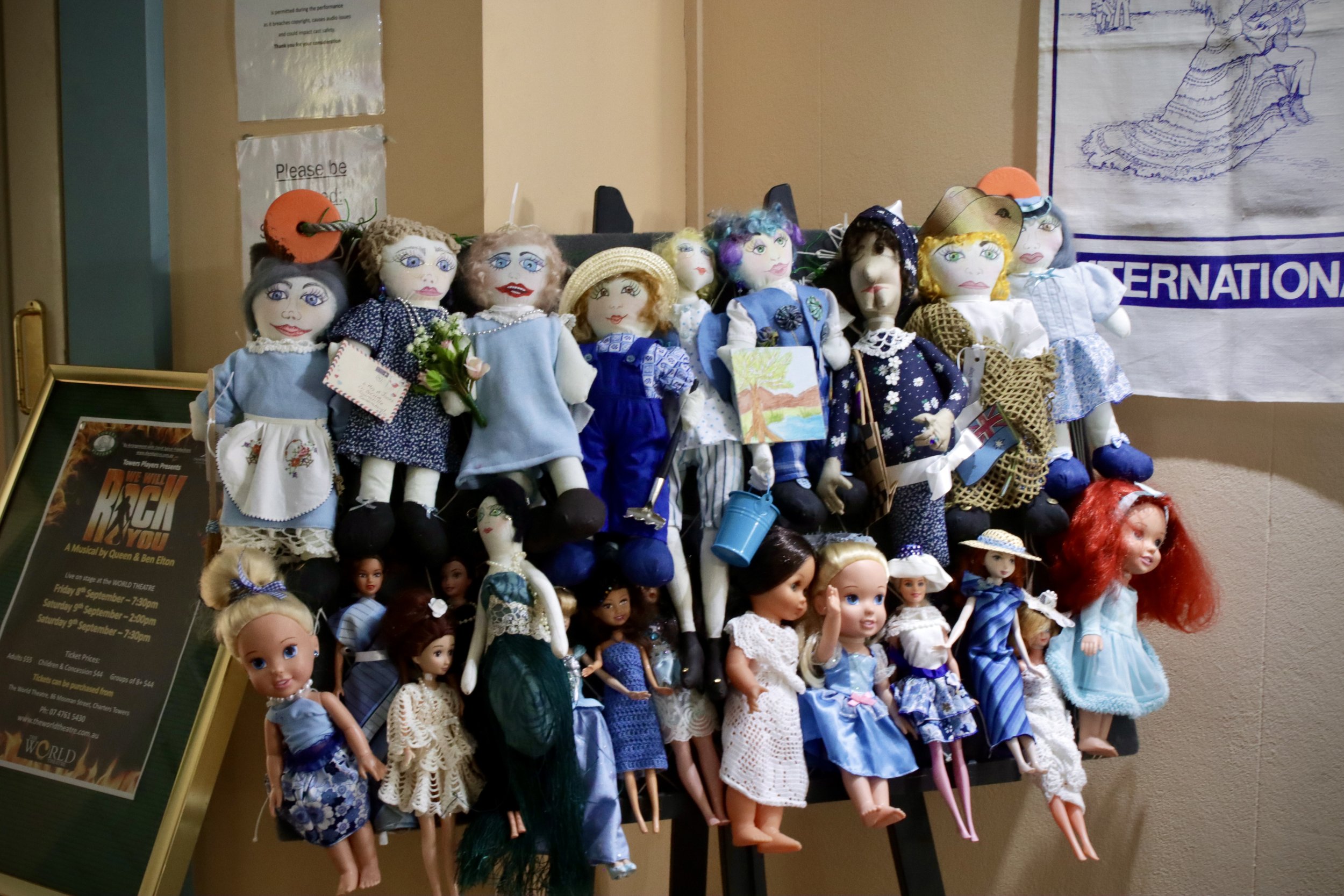 The Charters Towers QCWA exhibition featured at The Charters Towers World Theatre (2023)