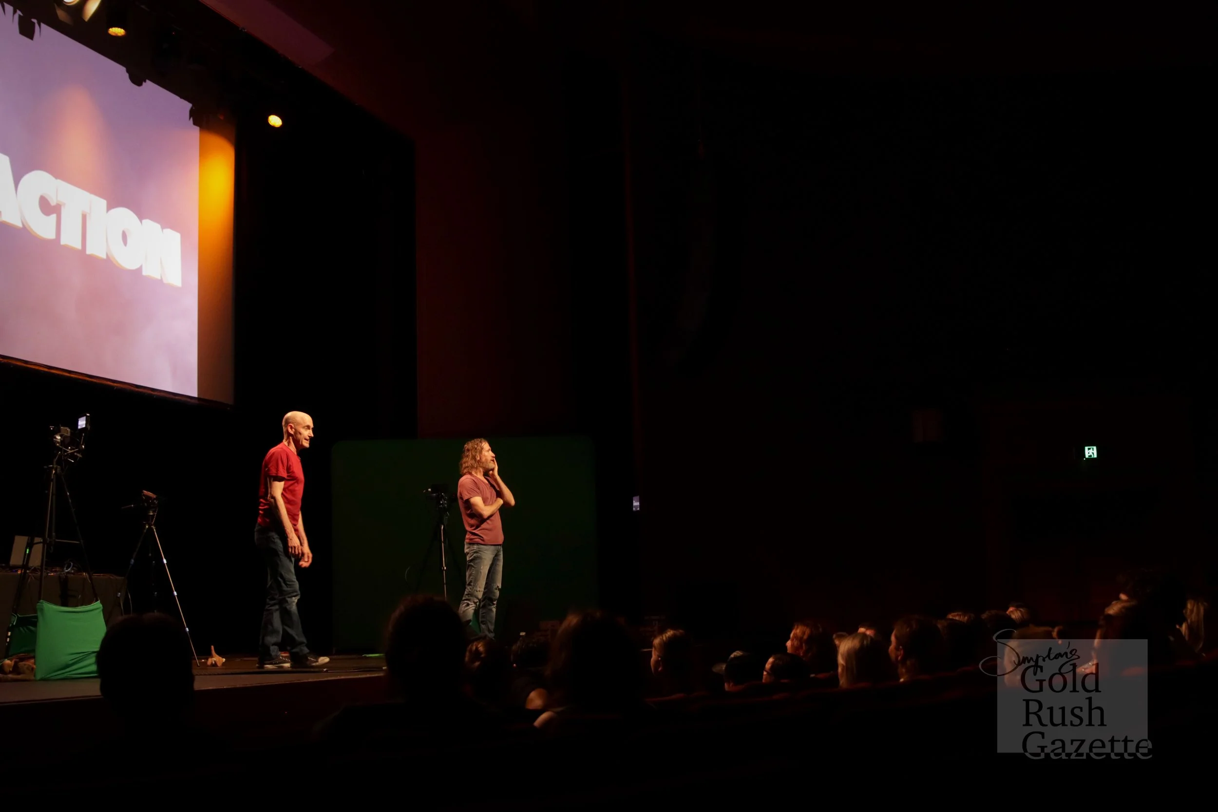 The Umbilical Brothers show 'The Distraction' held at the World Theatre (2022)