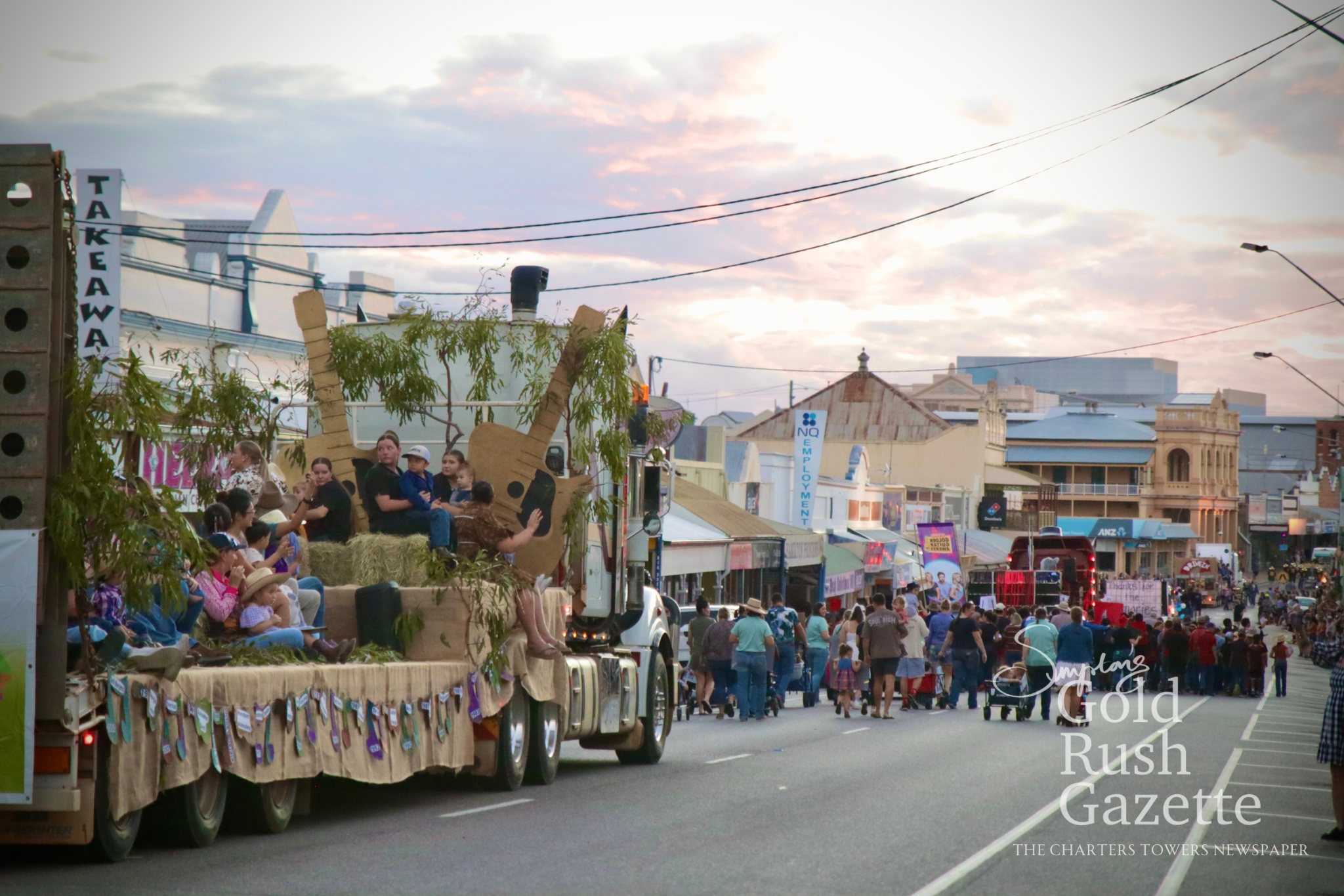 The 2026 Charters Towers Country Music Festival Parade hosted by Prospect Community Services