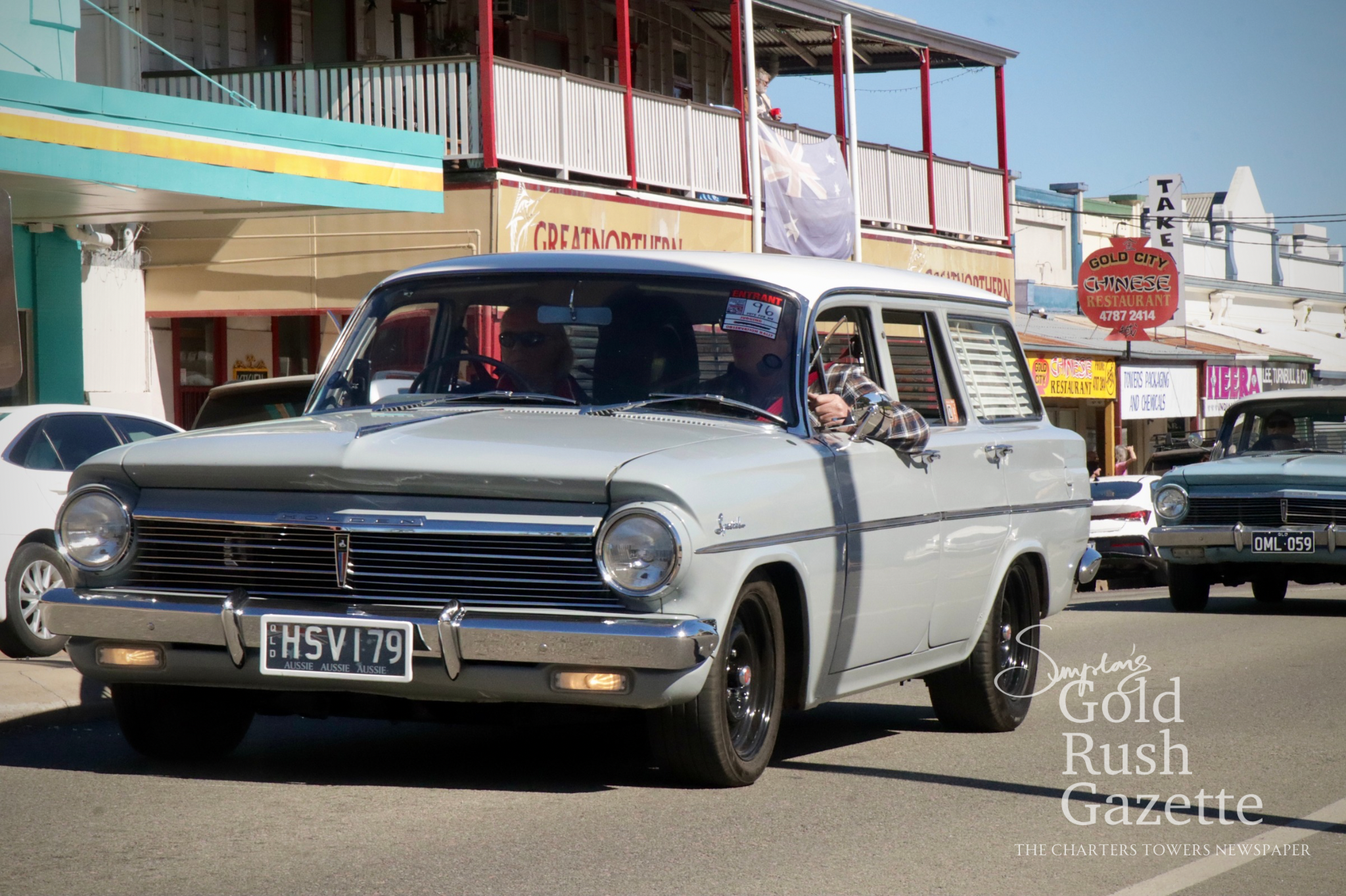 The 2026 Saturday Motor Show & Swap Meet Super Cruise down Gill Street