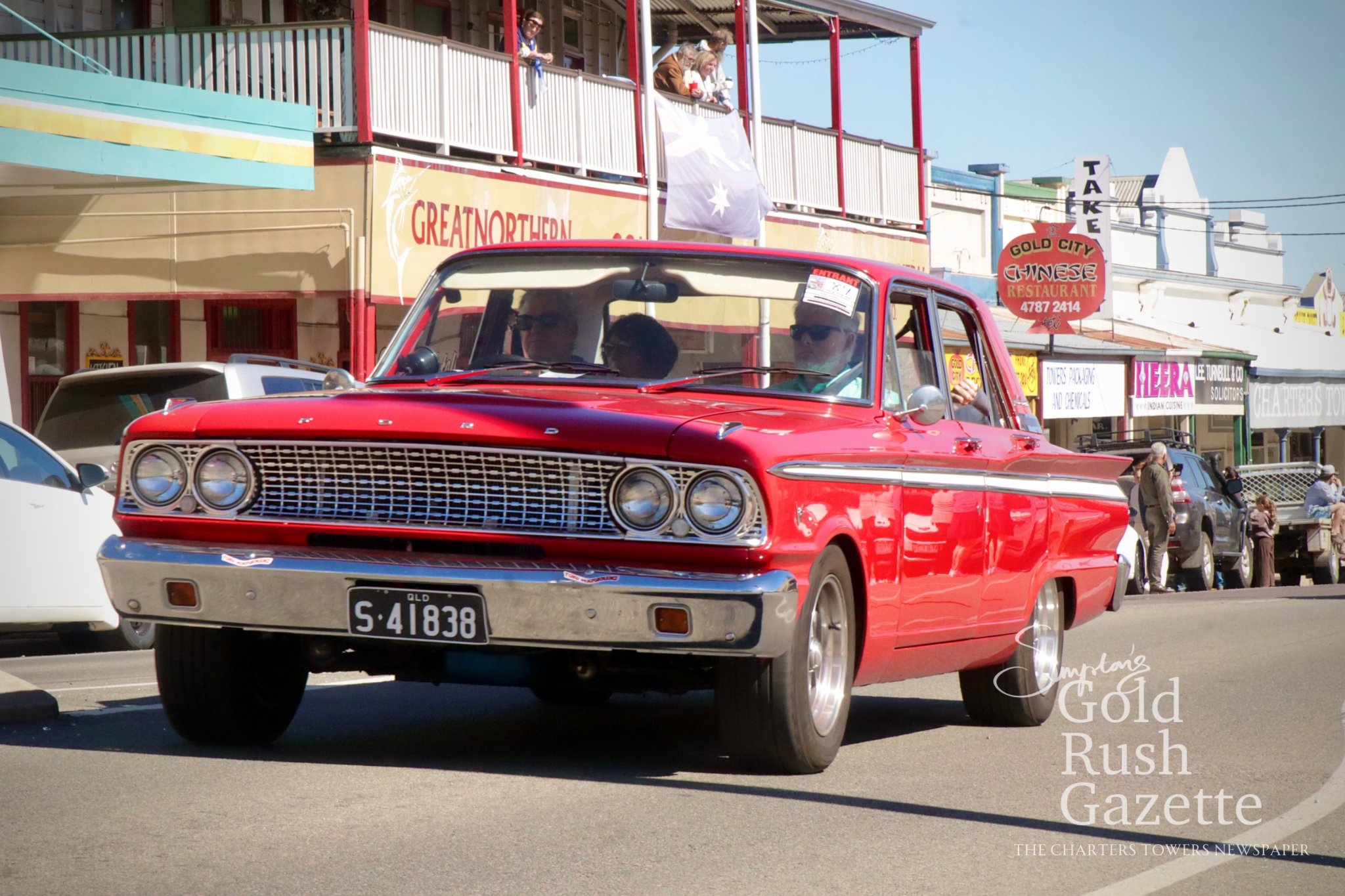 The 2026 Saturday Motor Show & Swap Meet Super Cruise down Gill Street