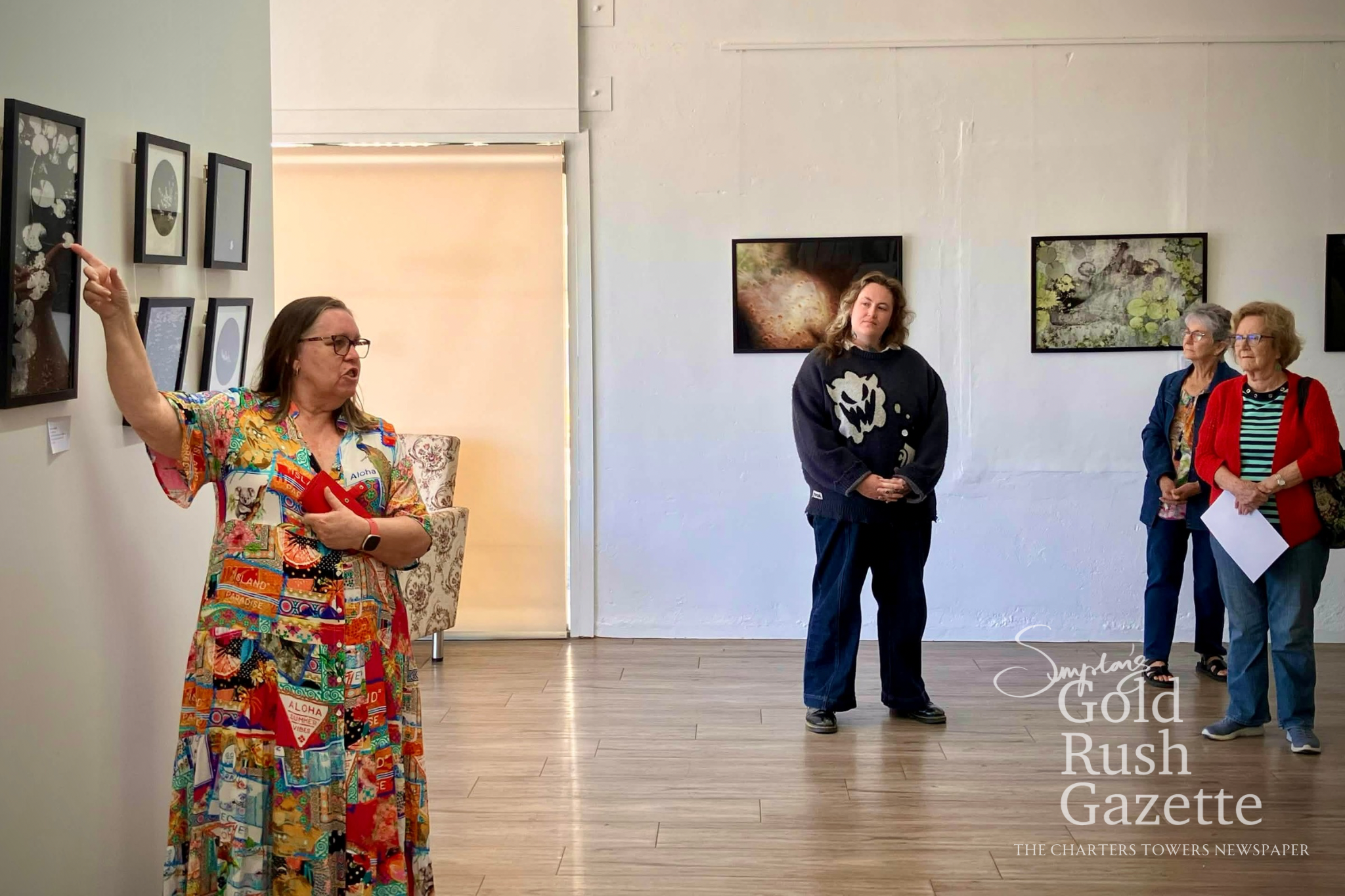 North Queensland artist Ann Vardanega’s Wrapped in Nature exhibition at the Mike Carney Arts Centre (2026)