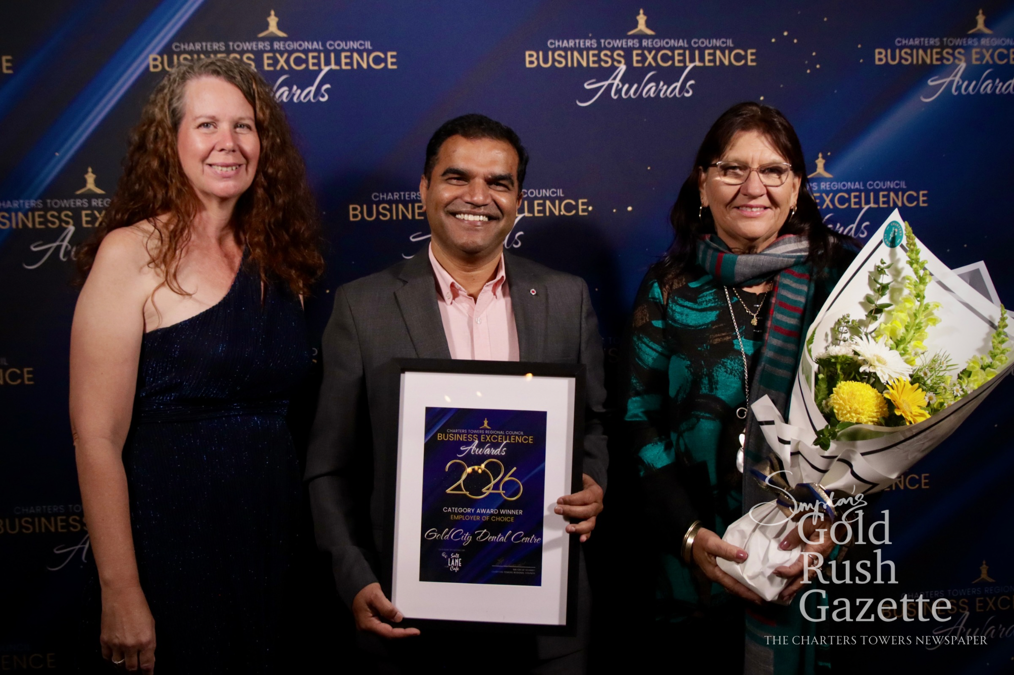 Winners from the 2026 Charters Towers Business Excellence Awards held at Leahton Park