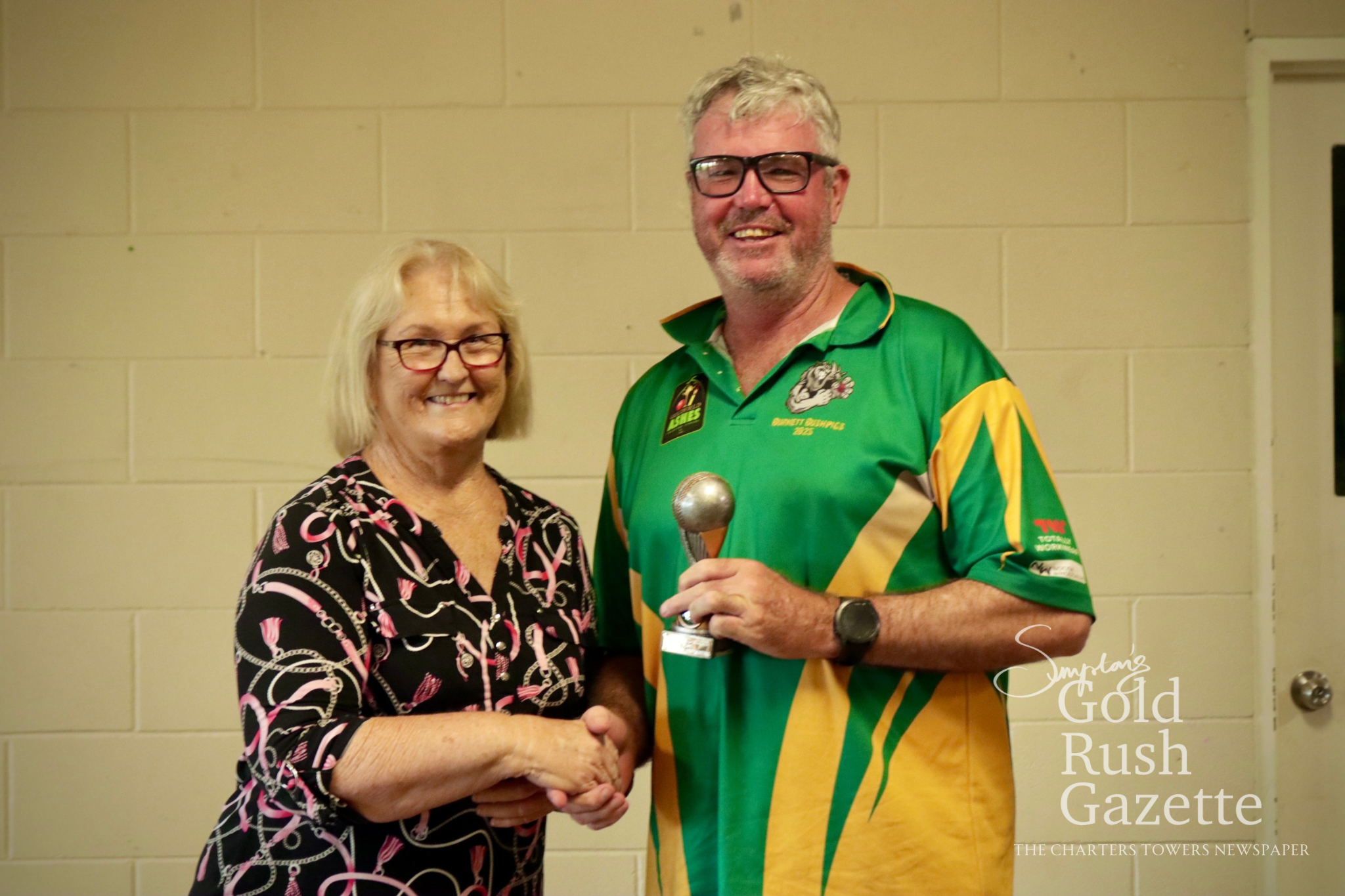 The 2026 Goldfield Ashes Award Presentations at the Charters Towers Goldfields Sporting Complex