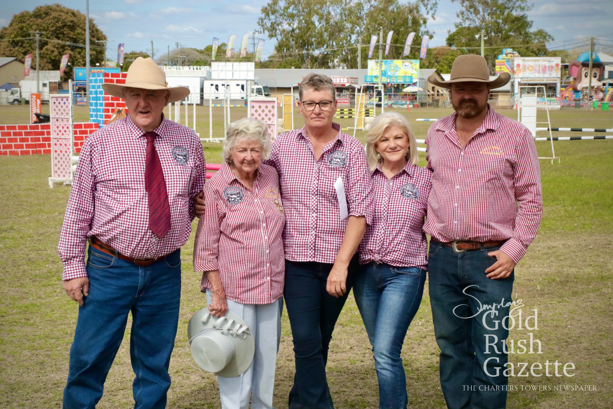 The 2026 Charters Towers Show parade and awards presentation at the Showgrounds