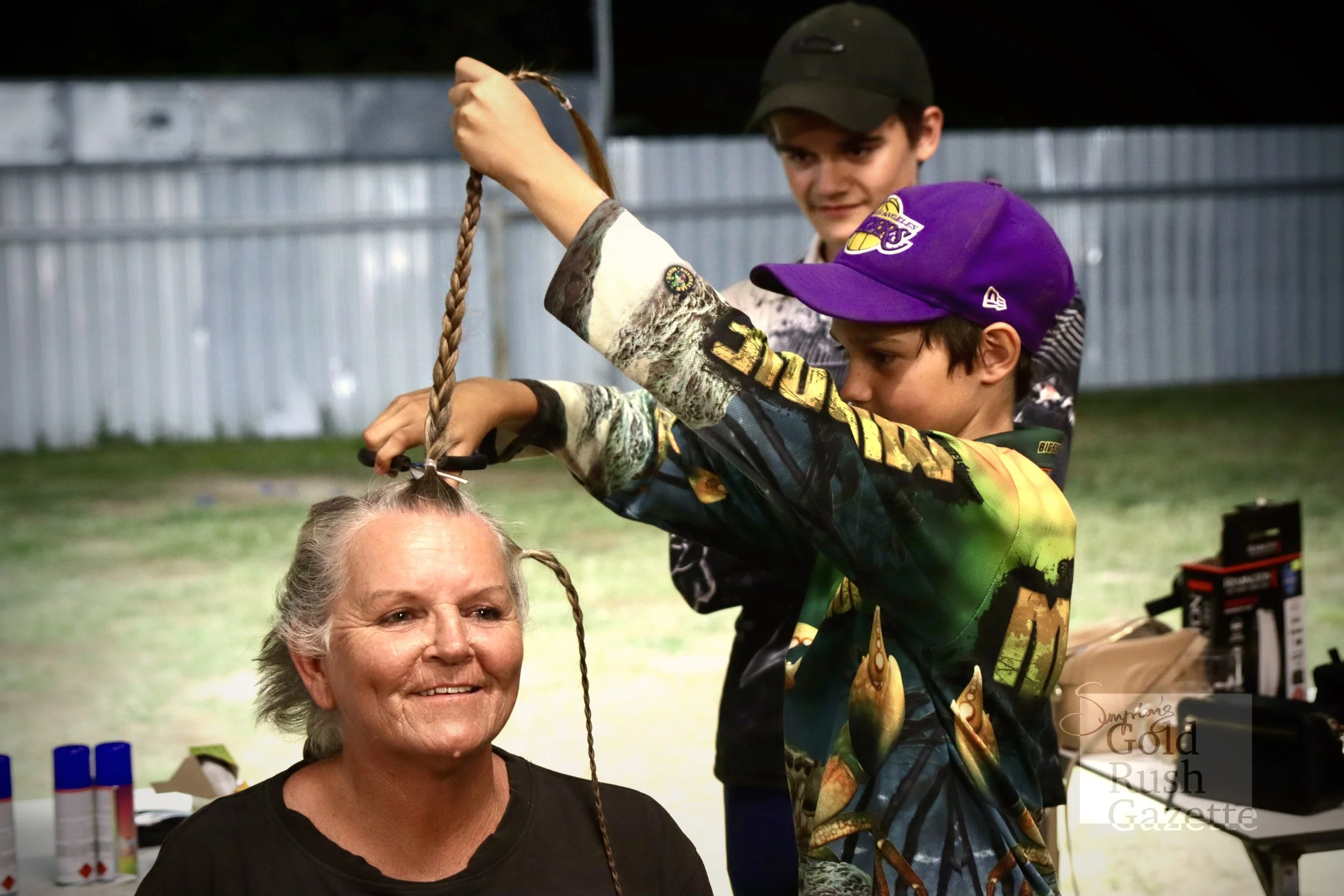 The World's Greatest Shave held at the Waverley Hotel and organised by Berniece Buck (2023)