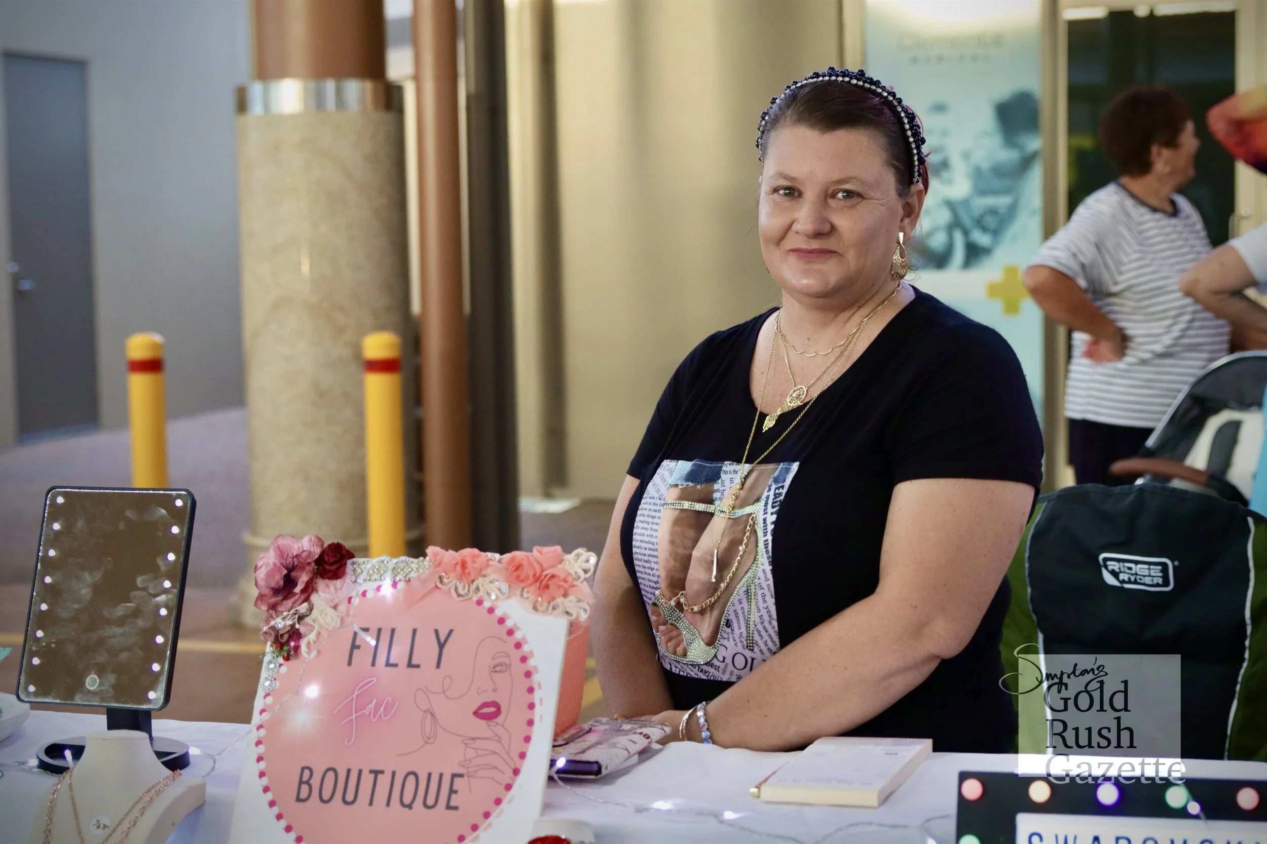 Filly FAC Boutique at the Goldtower Christmas eat street markets at Poppet Head Plaza (2024)