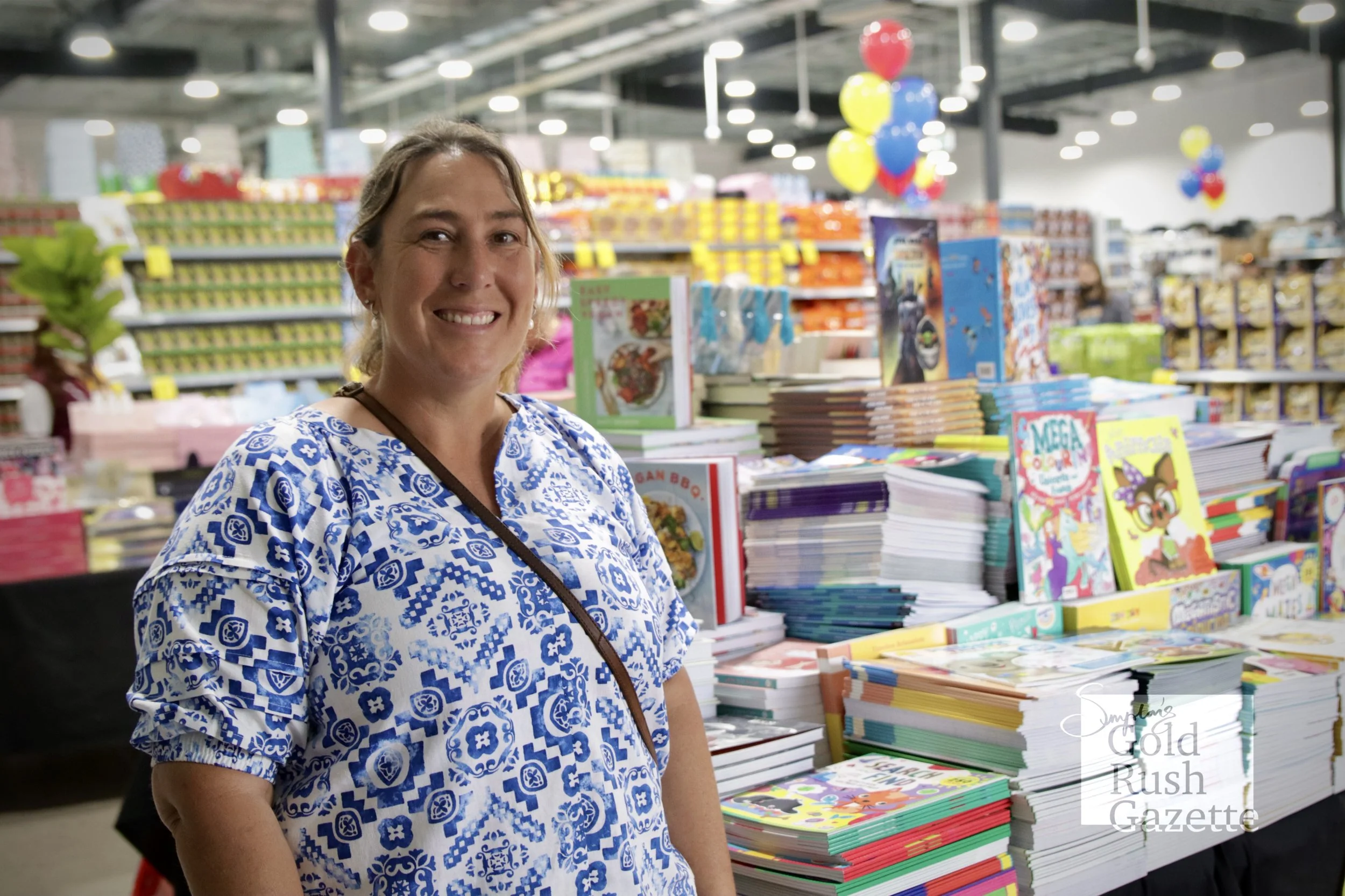 Jodie Pollock at the opening of Choice The Discount Store at Treasure Towers East within the Goldtower Precinct (2024)