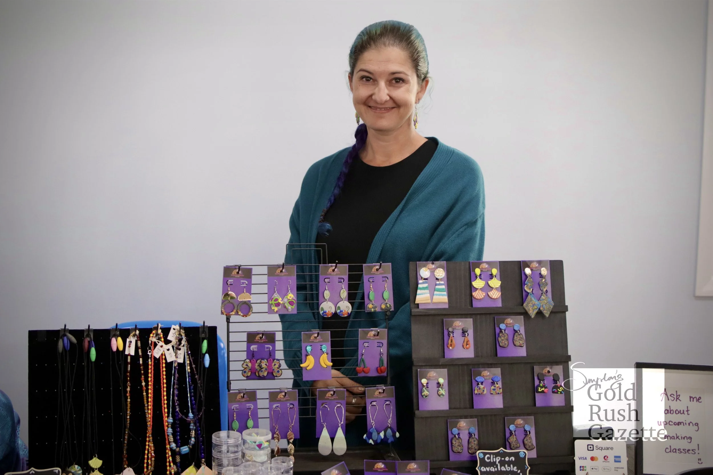 Laura Prezza at the QCWA Markets at the QCWA Hall