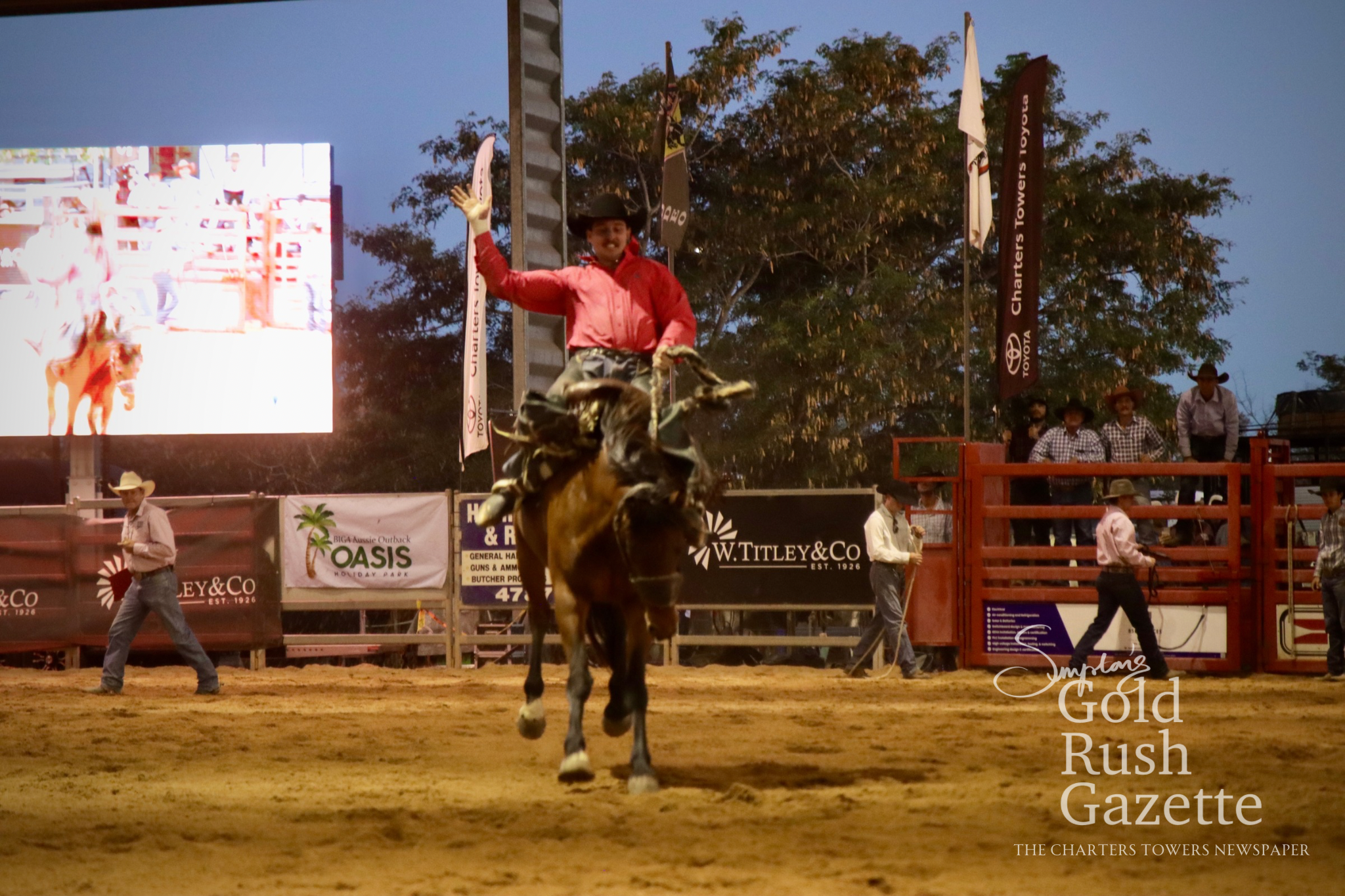 The 2026 Charters Towers Heart of the Goldfields Rodeo at the Dalrymple Equestrian Centre