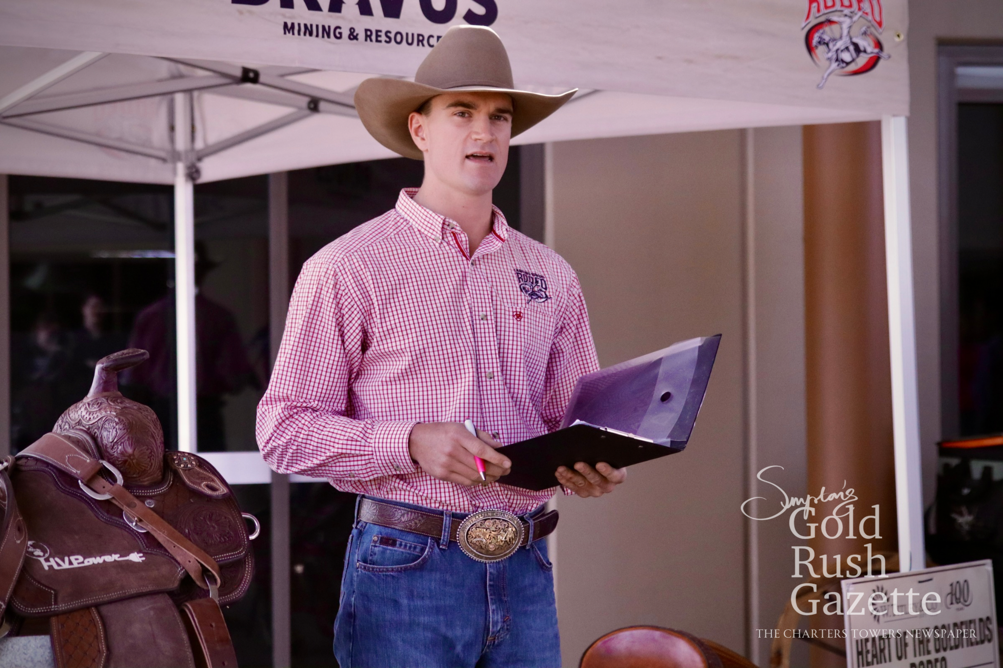 The 2026 W Titley & Co Heart of the Goldfields Rodeo media launch event at Goldtower Central