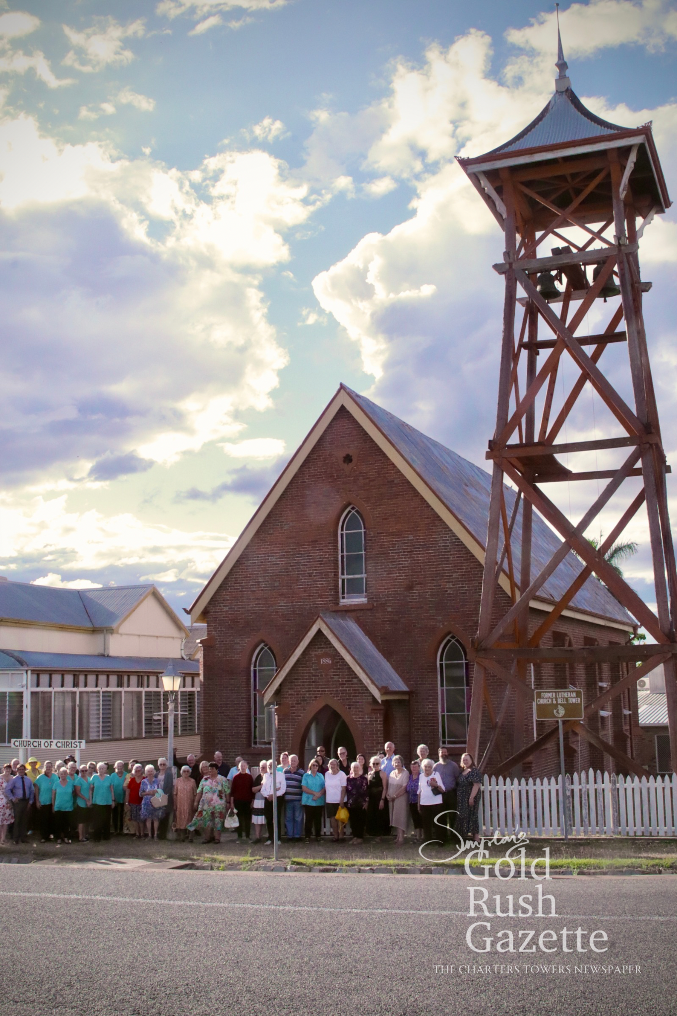 140th anniversary of the Charters Towers Church of Christ building on Anne St, also known as St. Johannes Lutheran Church and the German Church (2026)