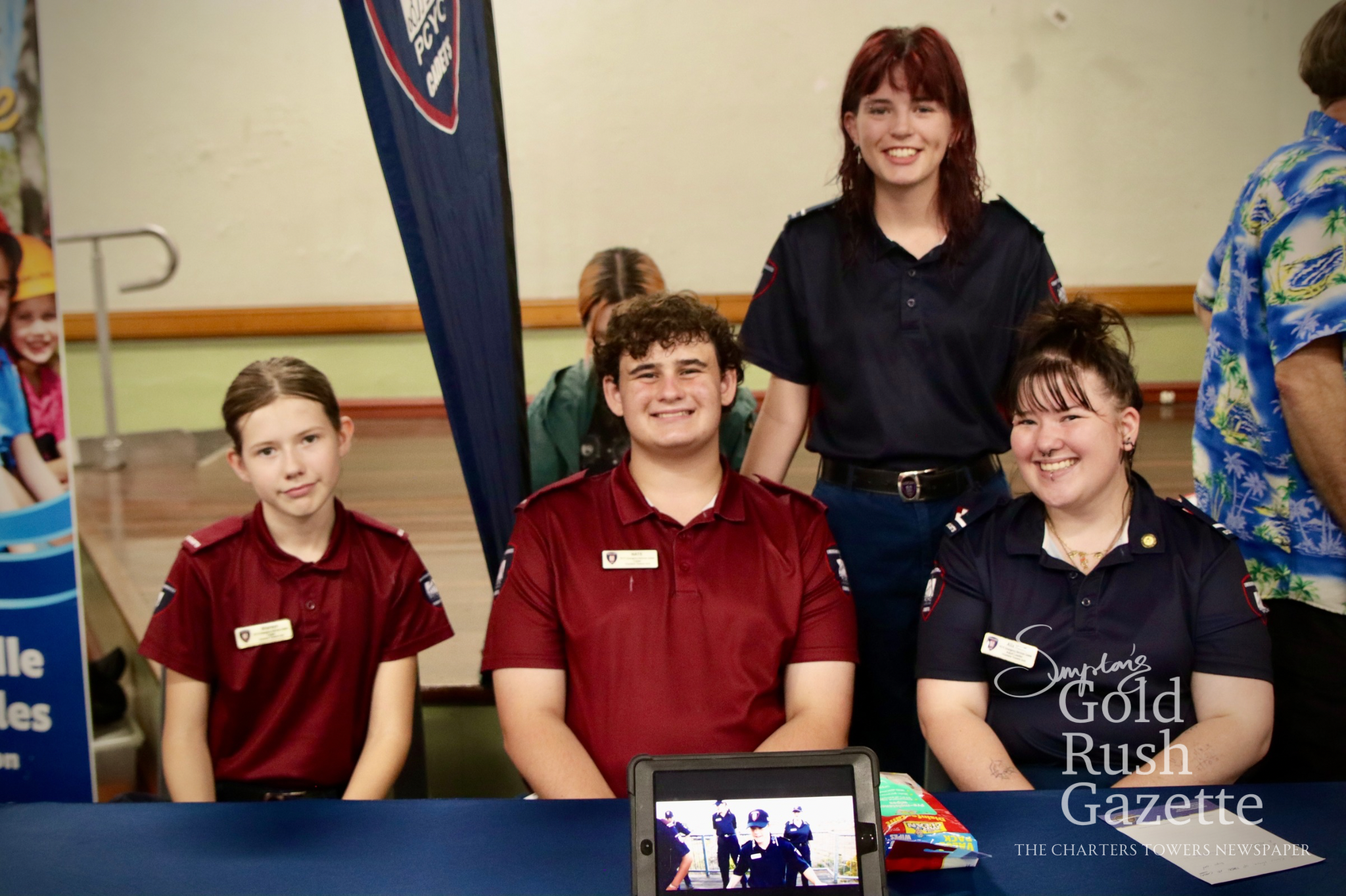 PCYC Emergency Service Cadets at the 2026 Charters Towers Regional Council Community Sign-On Day at the Arthur Titley Centre 