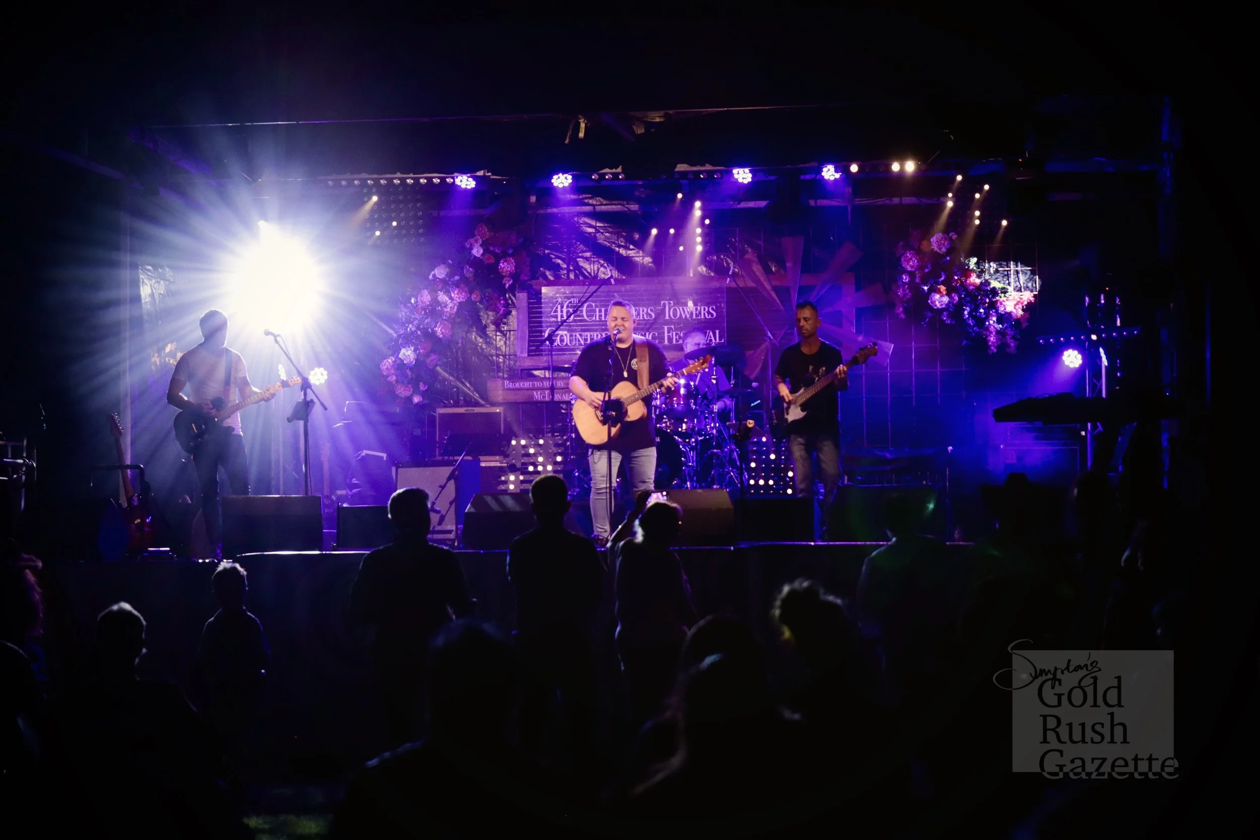 Jake Davey performing at the Charters Towers Country Music Festival (2023)