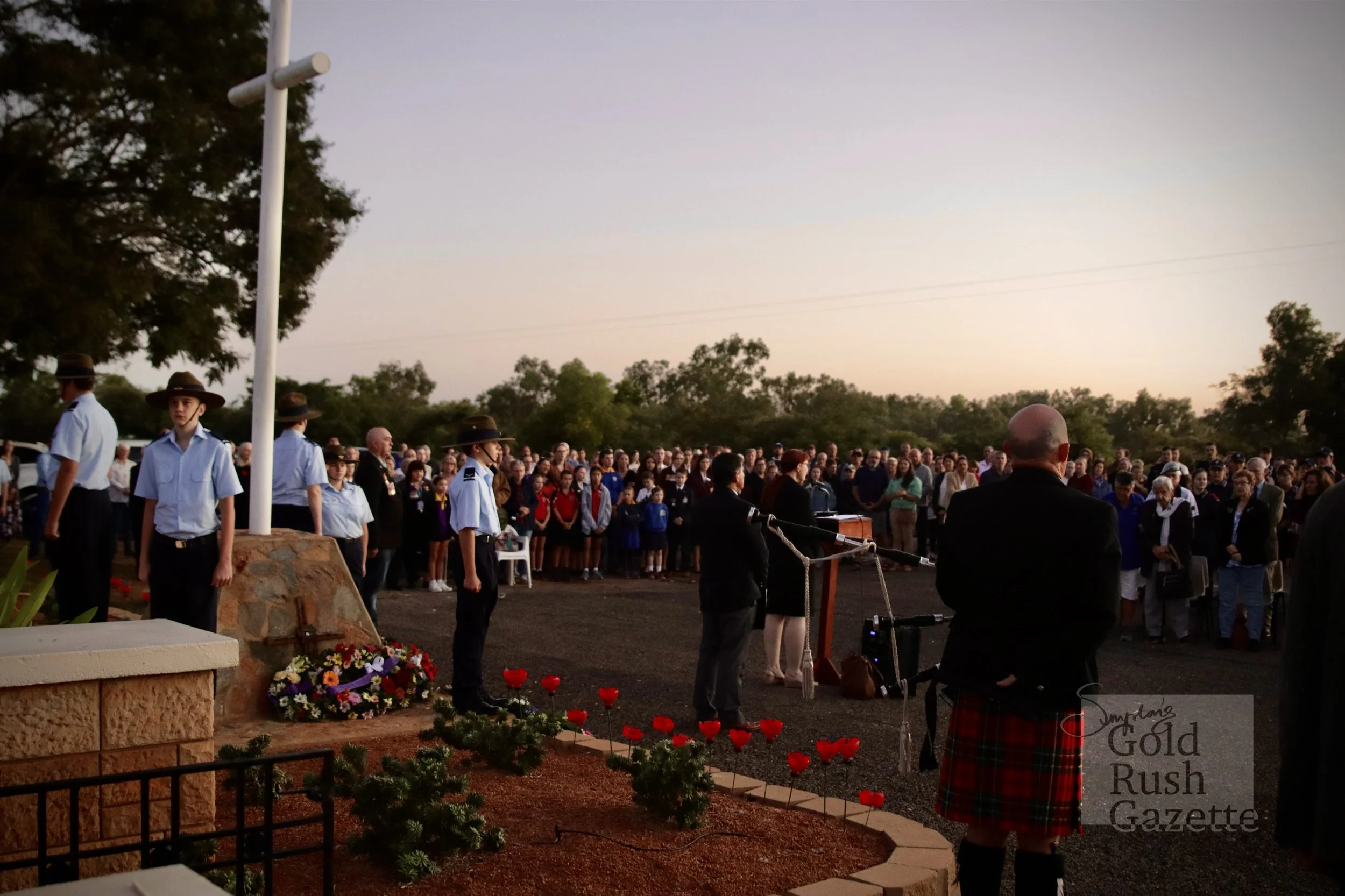The 2024 Dawn Service hosted by the Charters Towers RSL