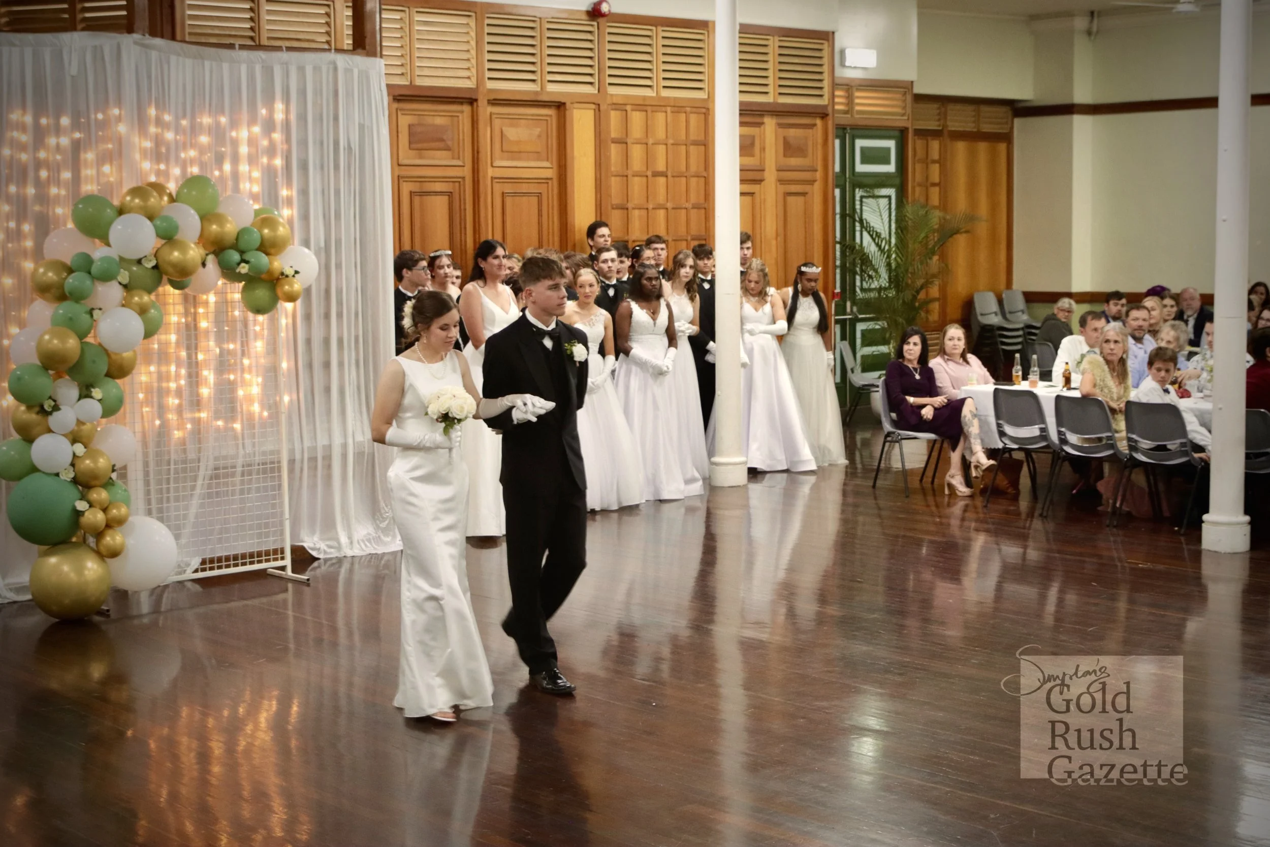 The Catholic Debutante Ball held at the Arthur Titley Centre hosted by Columba Catholic College (2023)