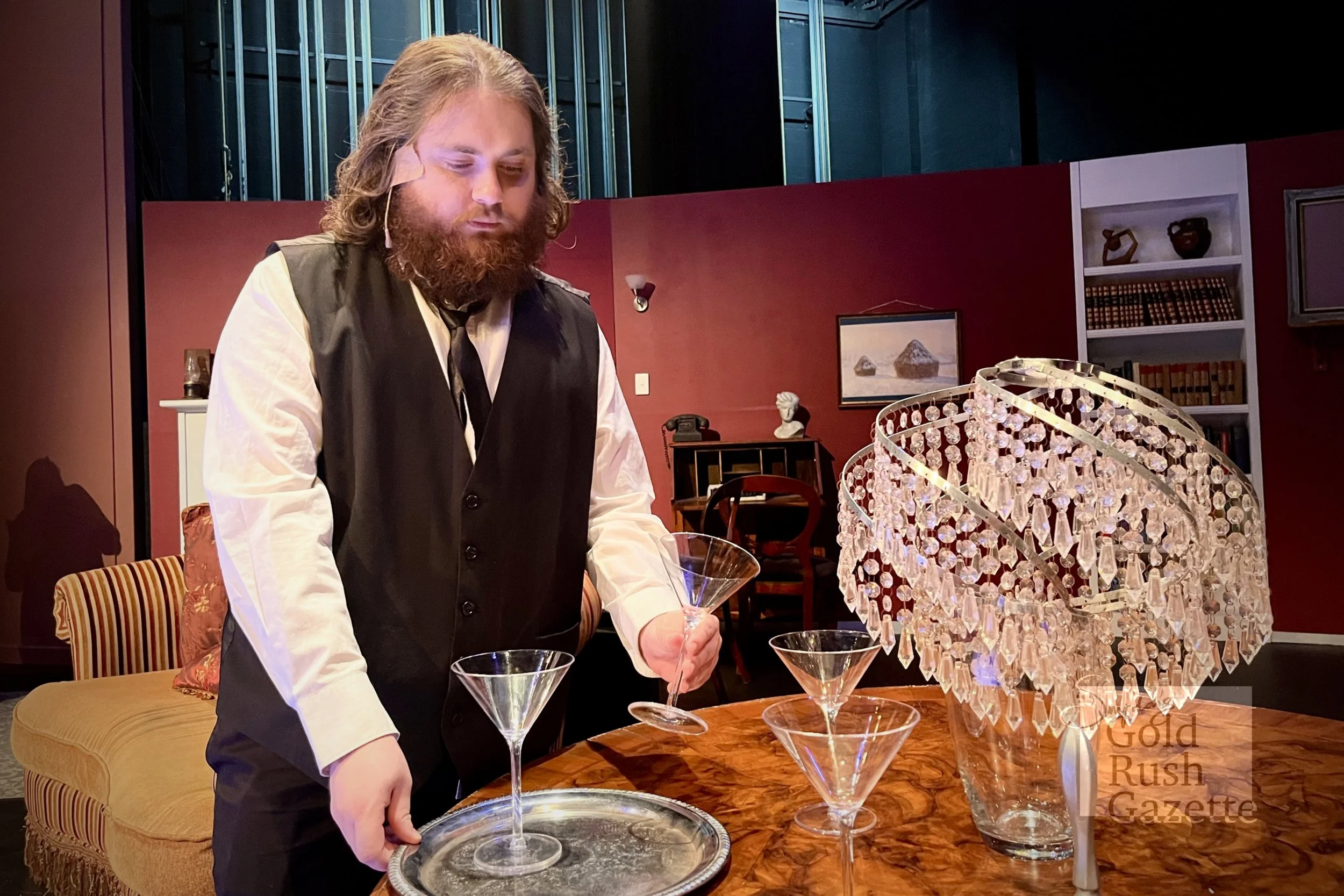 Towers Players presents Blithe Spirit live on stage at the World Theatre Charters Towers (2023)