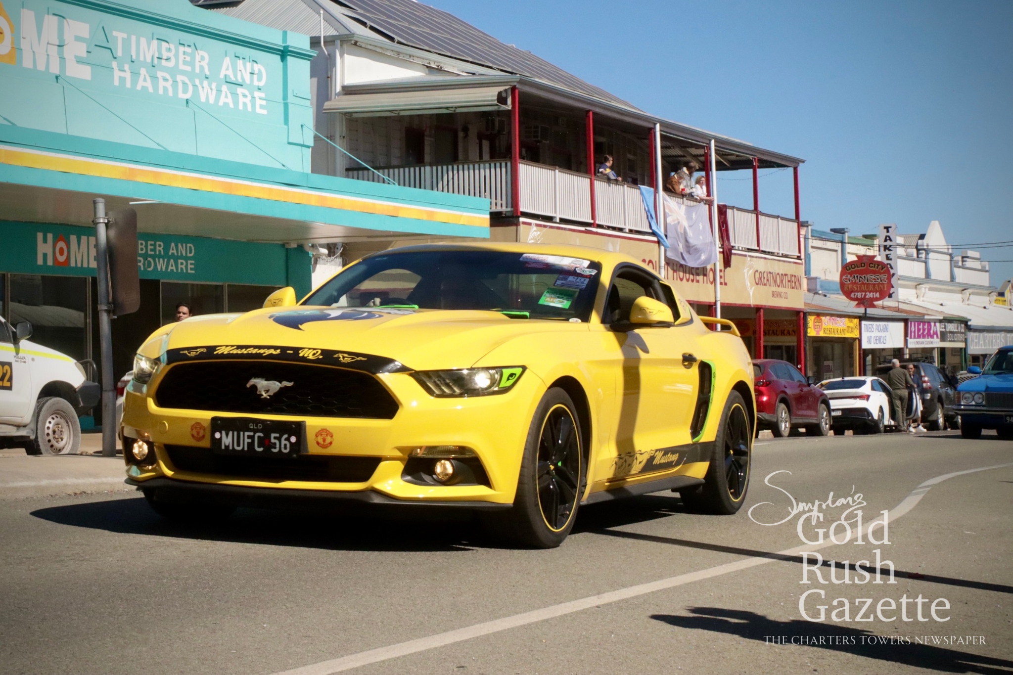The 2026 Saturday Motor Show & Swap Meet Super Cruise down Gill Street