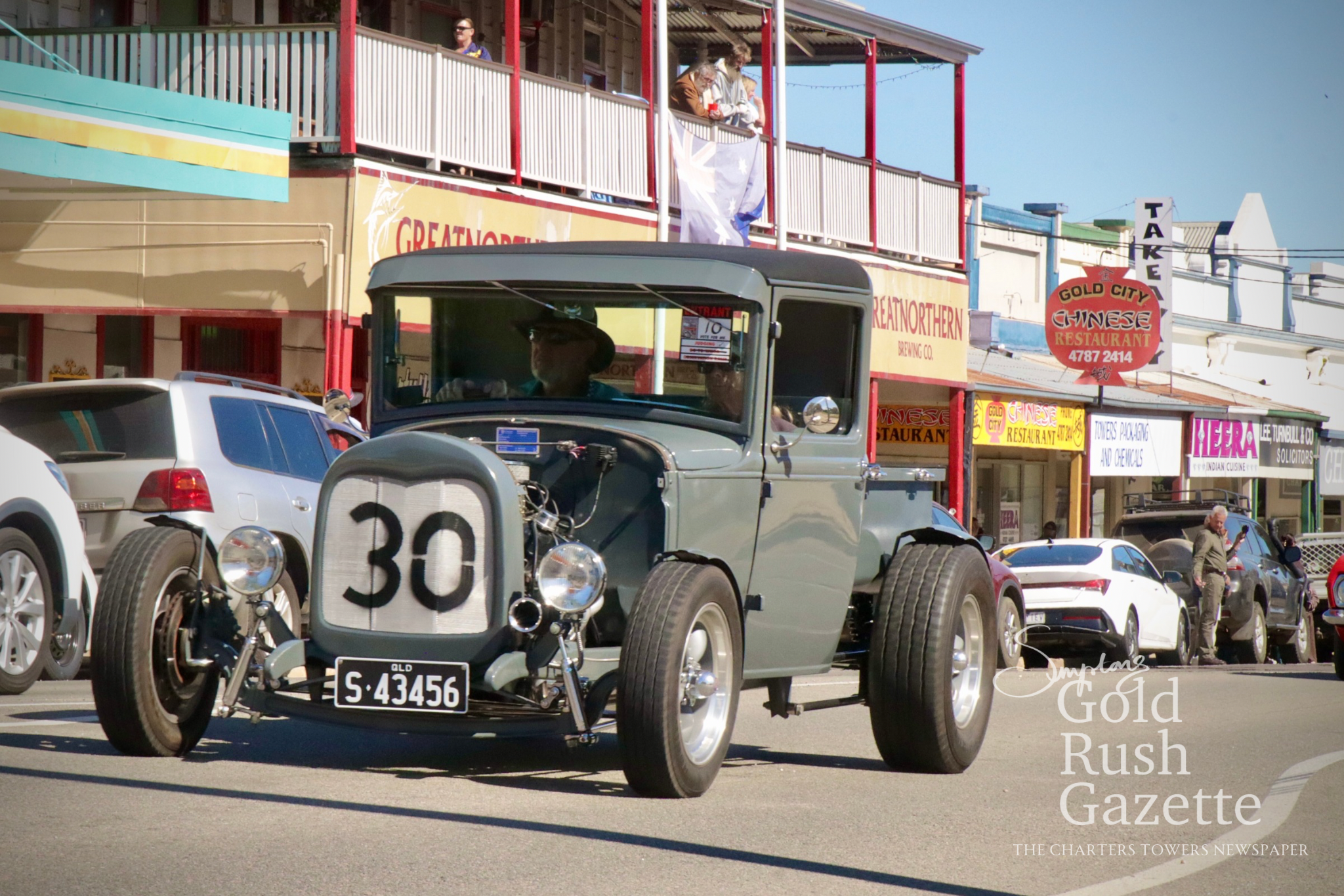 The 2026 Saturday Motor Show & Swap Meet Super Cruise down Gill Street