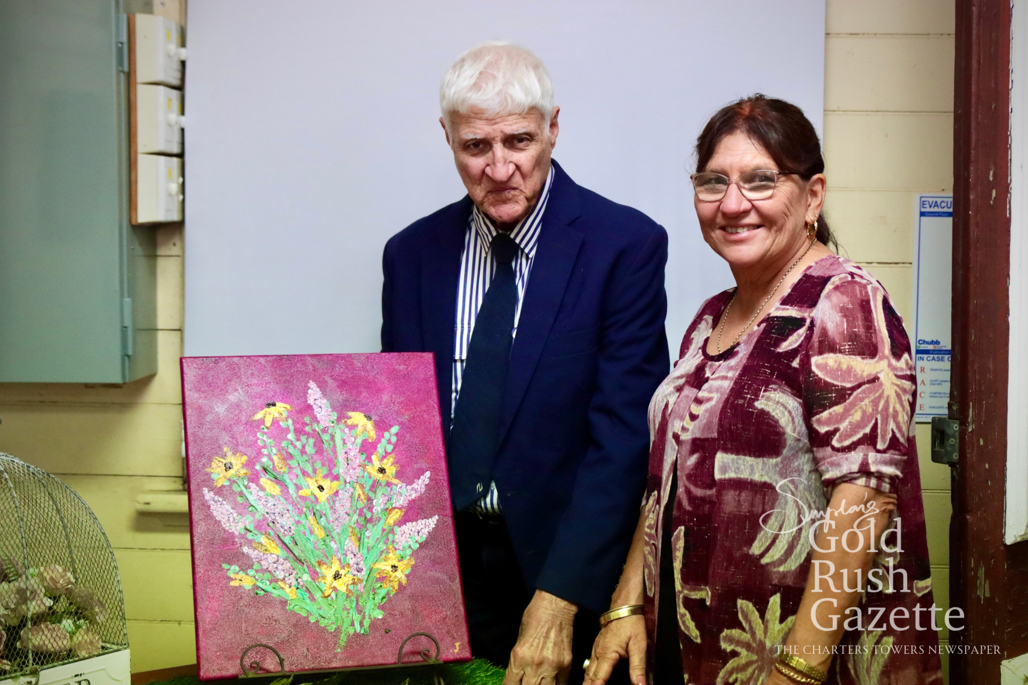 Grand opening of Jemima Neilson’s debut art exhibition Lillypads & Whoopsie Daisies at the Charters Towers School of Mines, hosted by Towers Arts (2026)