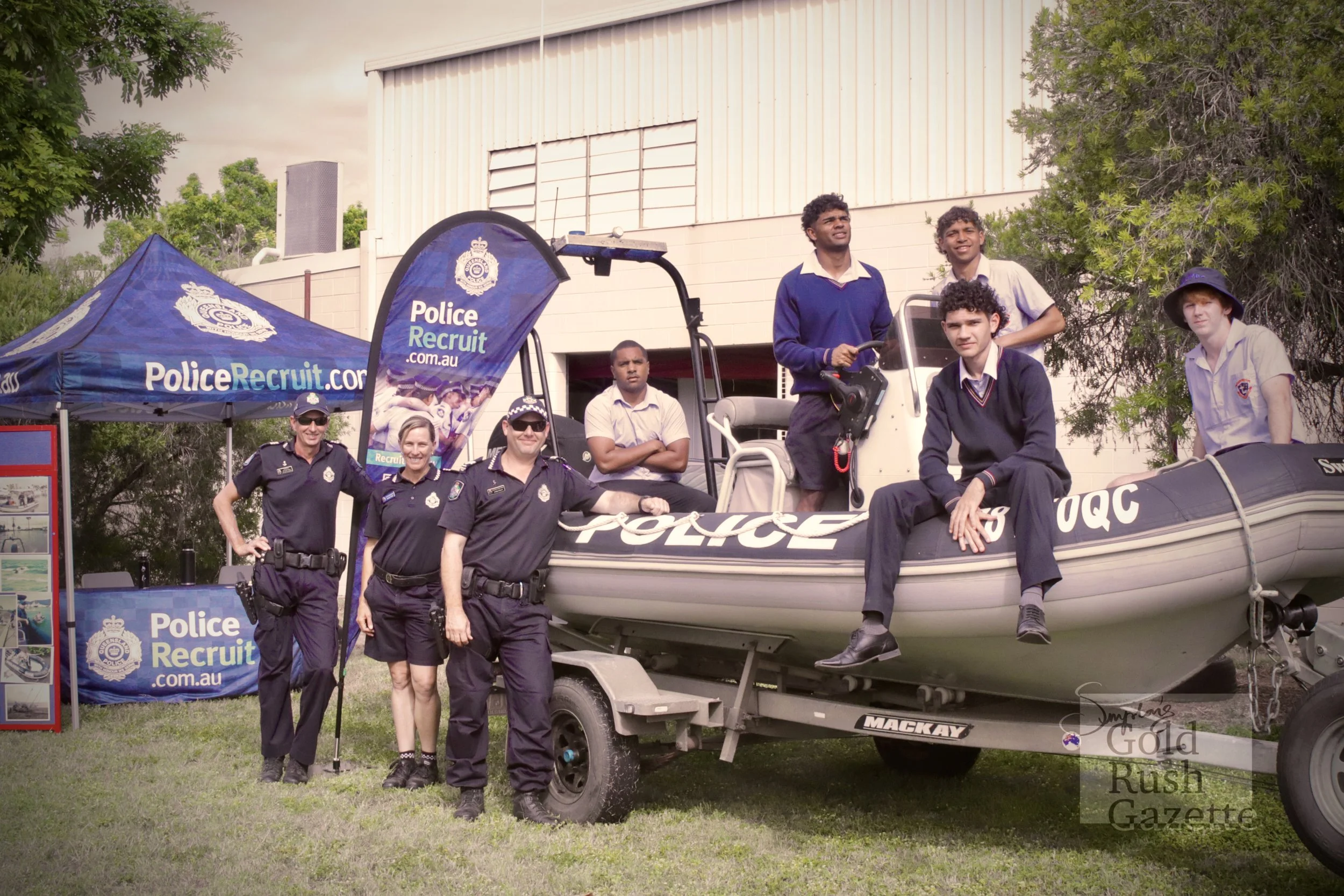 The Charters Towers Regional Career's Expo held by the Dalrymple Trade Training Centre at the PCYC (2023)
