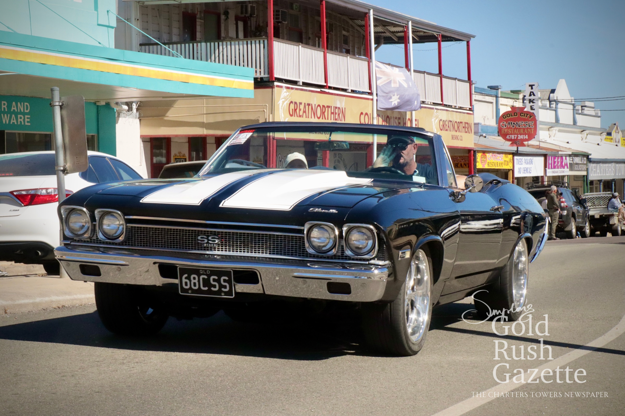 The 2026 Saturday Motor Show & Swap Meet Super Cruise down Gill Street