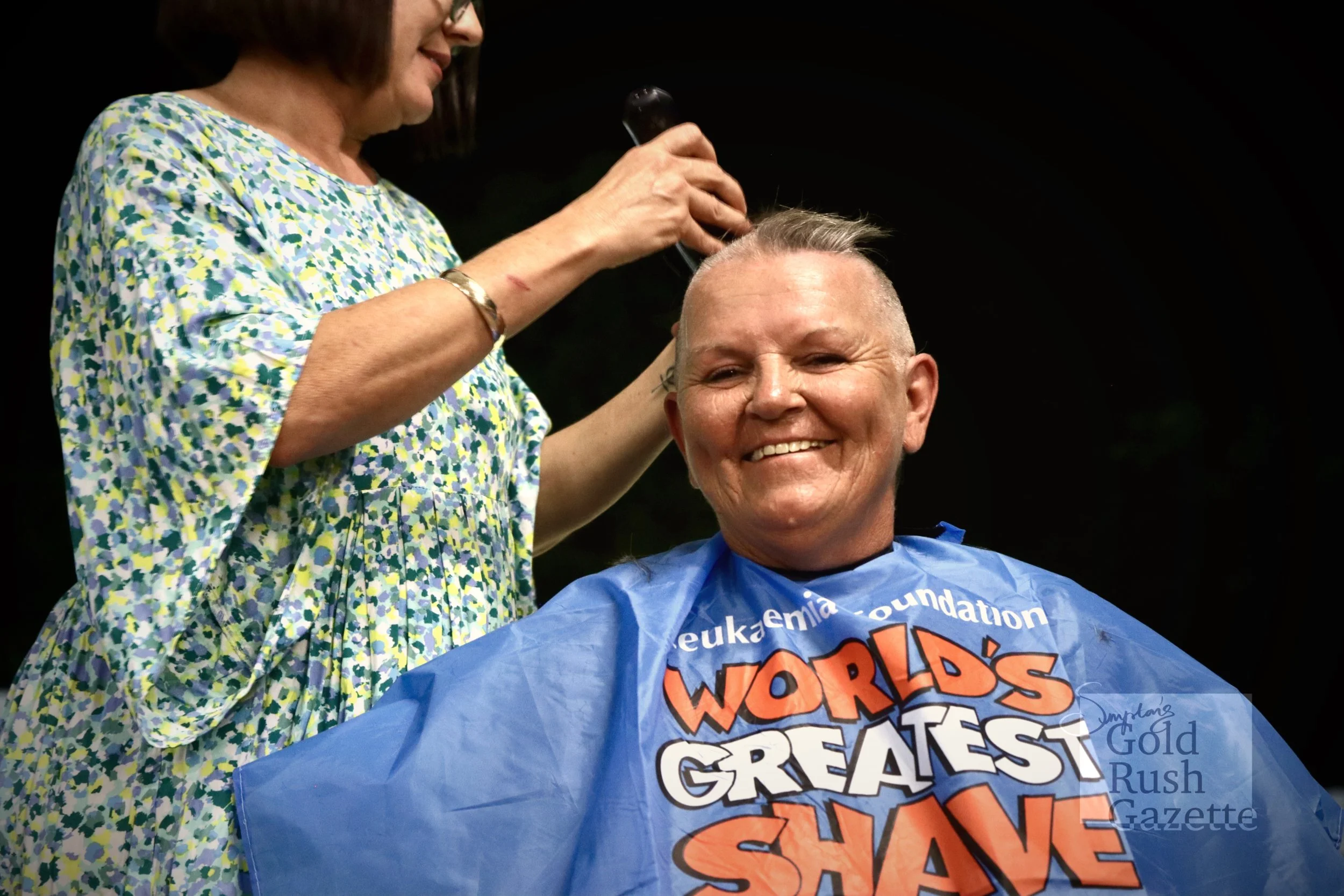 The World's Greatest Shave held at the Waverley Hotel and organised by Berniece Buck (2023)