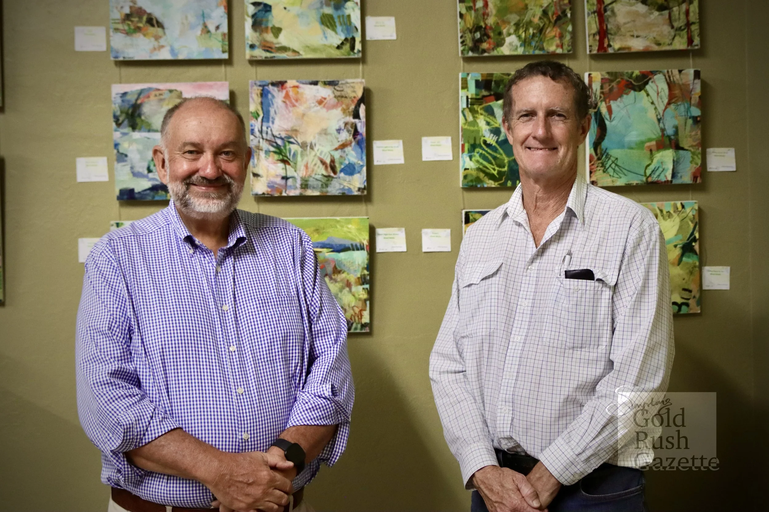 The grand debut of POSTWORLD at the Mike Carney Creative Industries Centre, a gallery curated by Kate O'Hara and Daniel Qualischefski (2024)