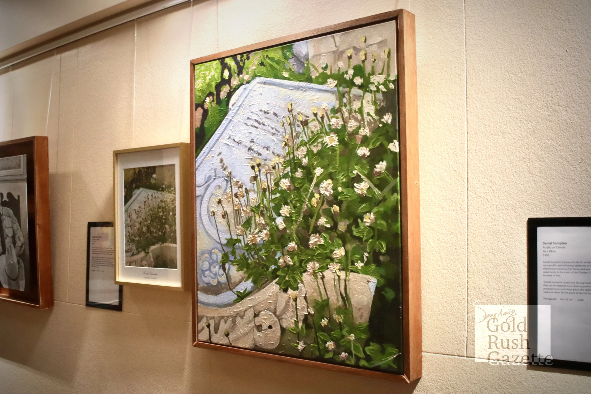 'The World in Study' exhibition featuring works by Xander Townsend held at the Charters Towers World Theatre (2023)